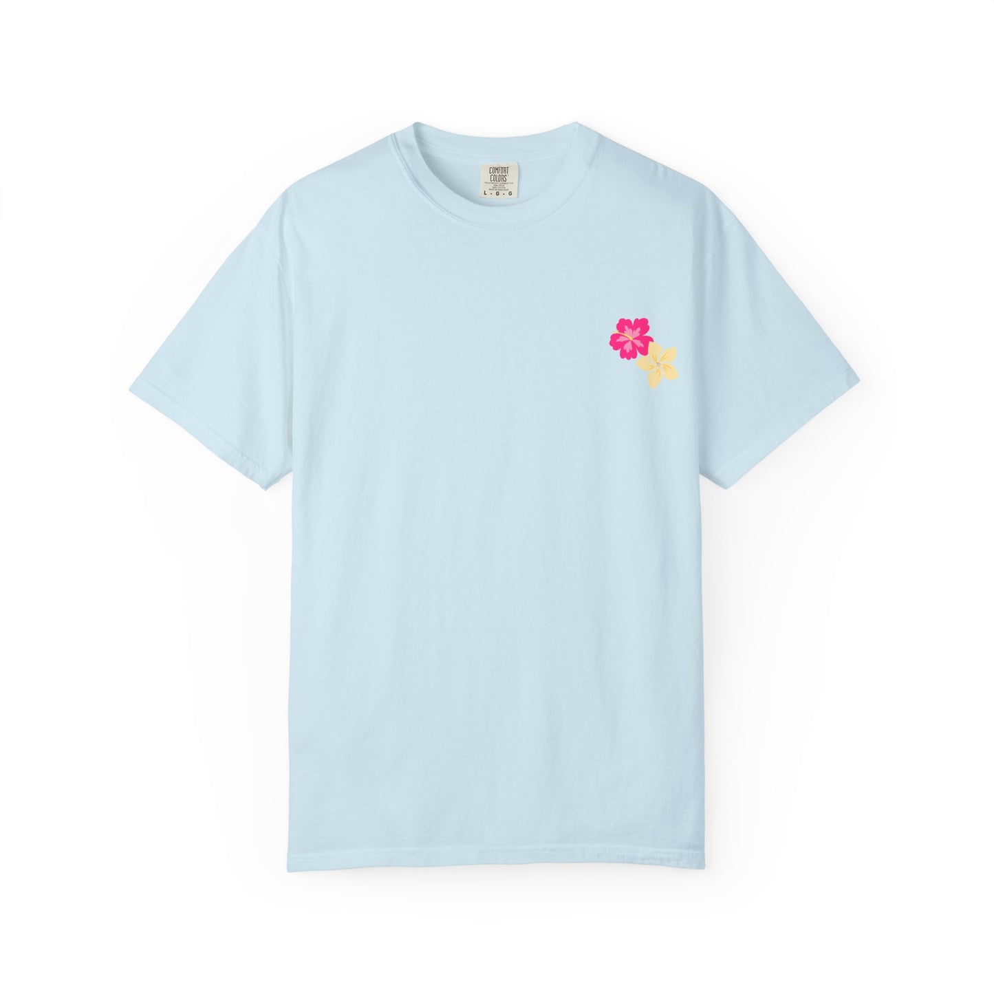 T-Shirt with Floral Print l Cheery Apparel for Summer, Casual Style