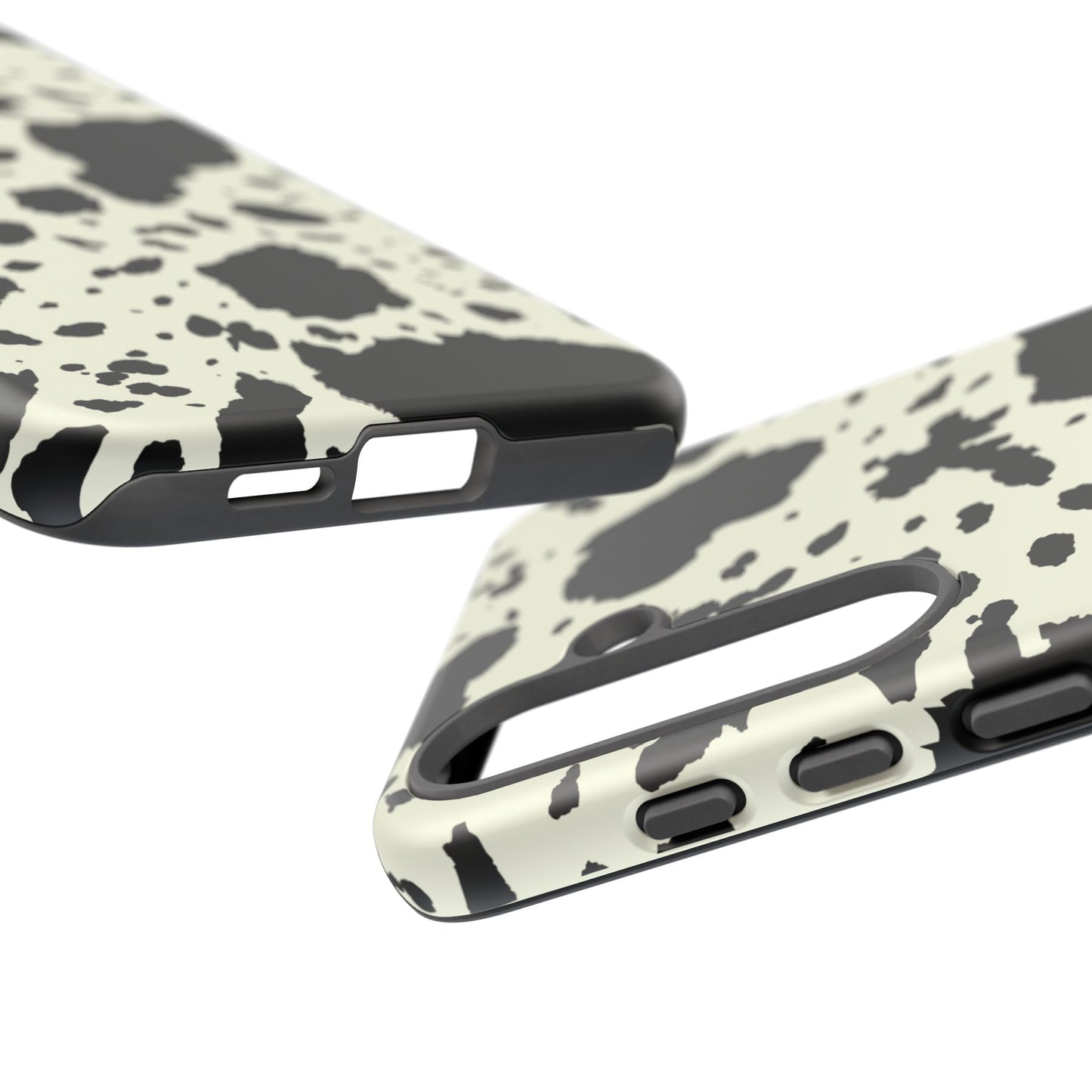 SAMSUNG Cow Print Tough Phone Cases l Durable Protection