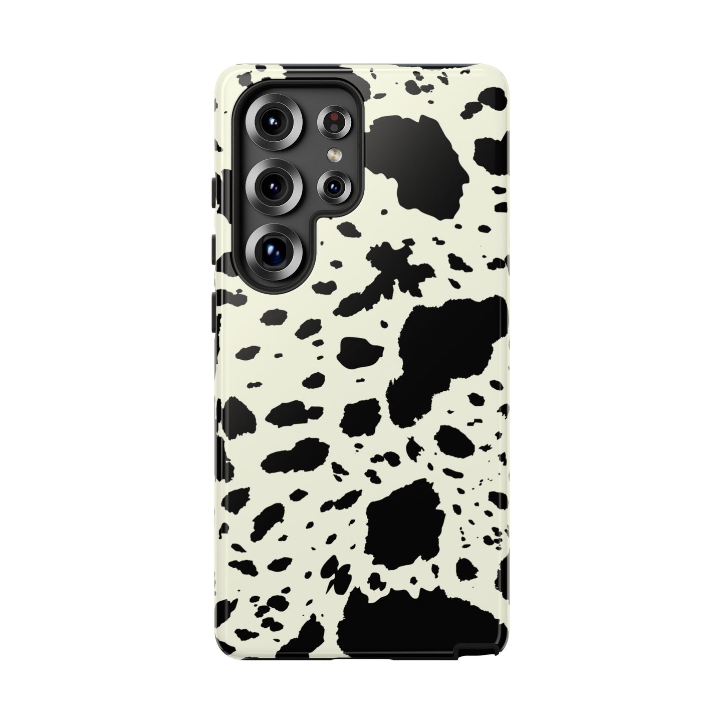 SAMSUNG Cow Print Tough Phone Cases l Durable Protection