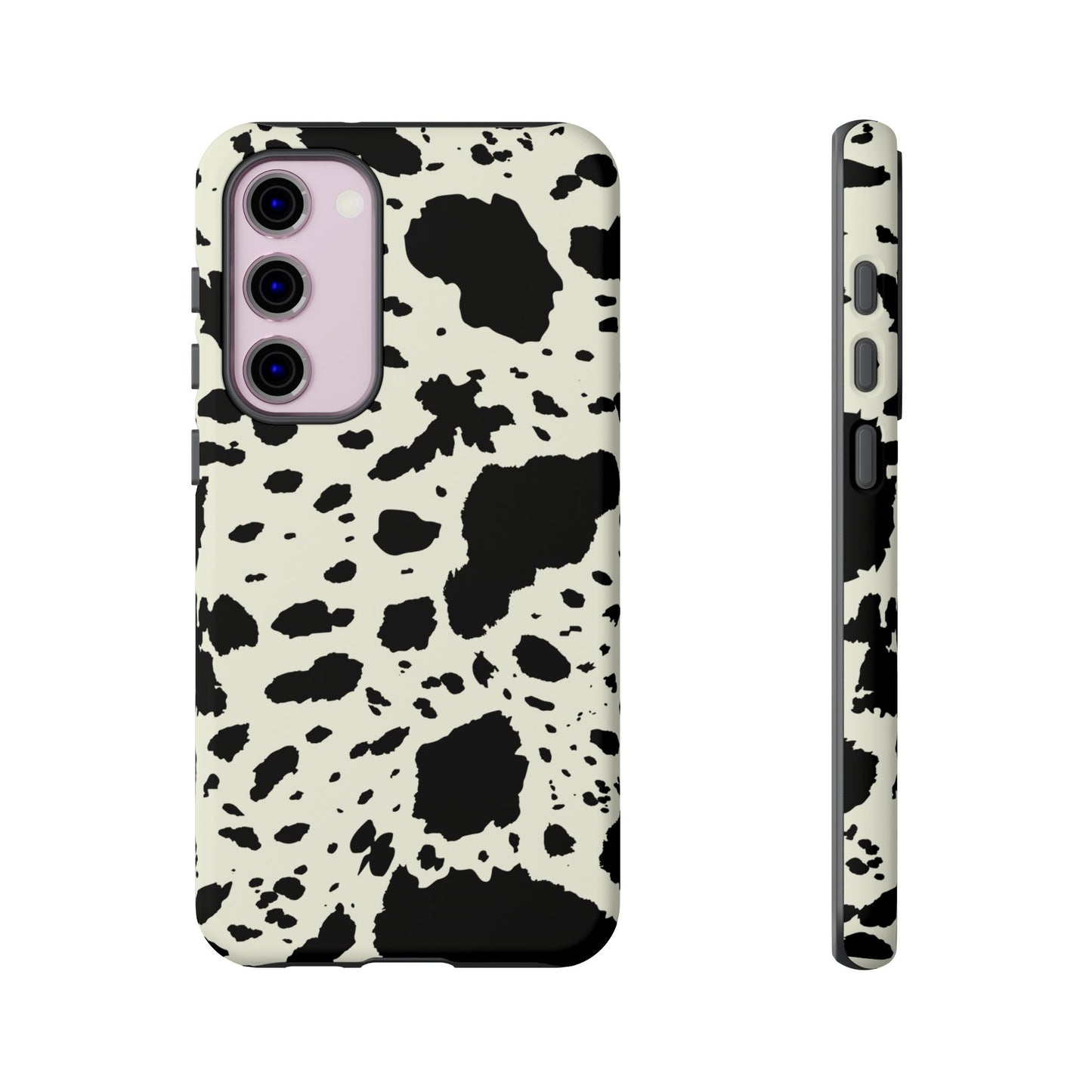 SAMSUNG Cow Print Tough Phone Cases l Durable Protection