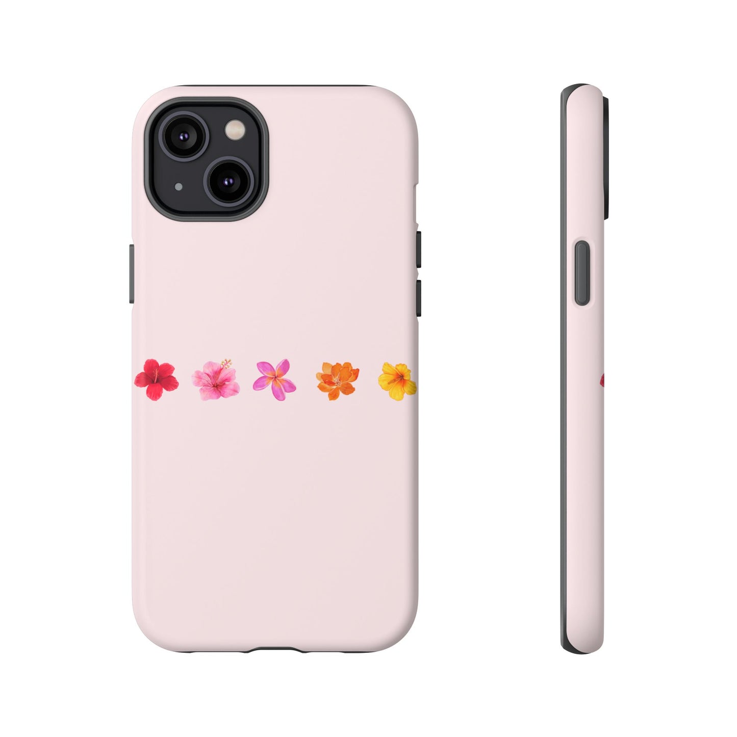 iPHONE Flower-Patterned Phone Case l Tough Cases for Women