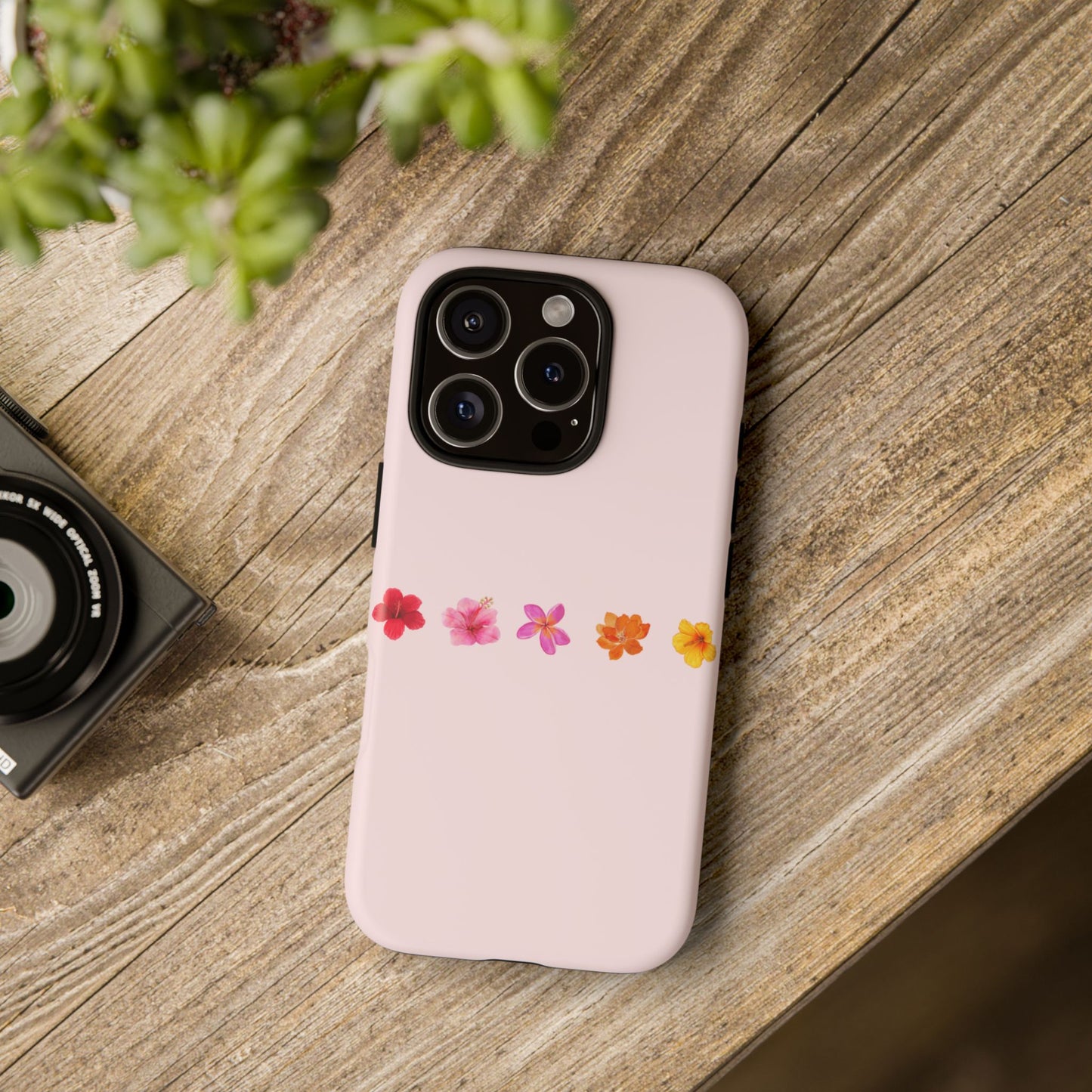 iPHONE Flower-Patterned Phone Case l Tough Cases for Women