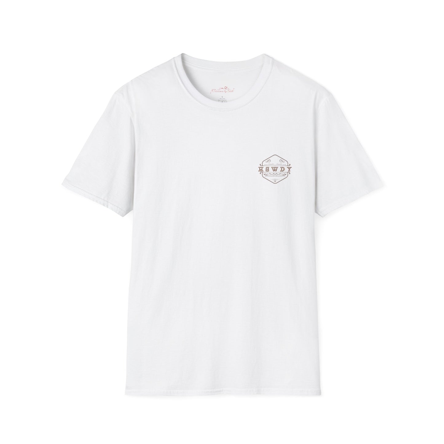 Howdy Cowboy Graphic Tee - Unisex Softstyle T-Shirt