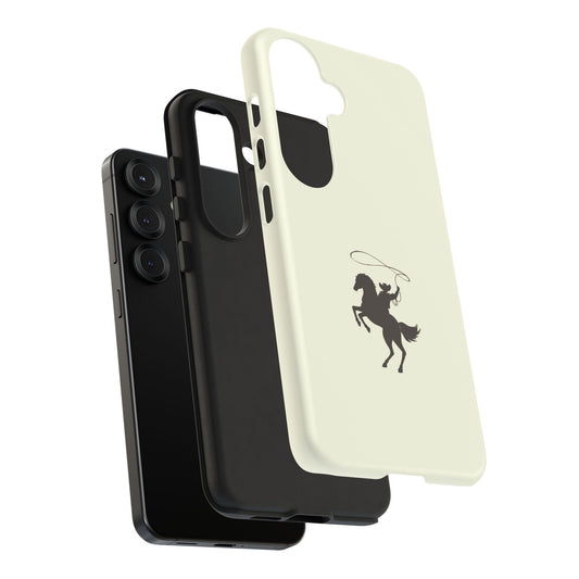 SAMSUNG Western Horse Rider Phone Case l Durable Phone Cover, Cowboy Style, Tough Case