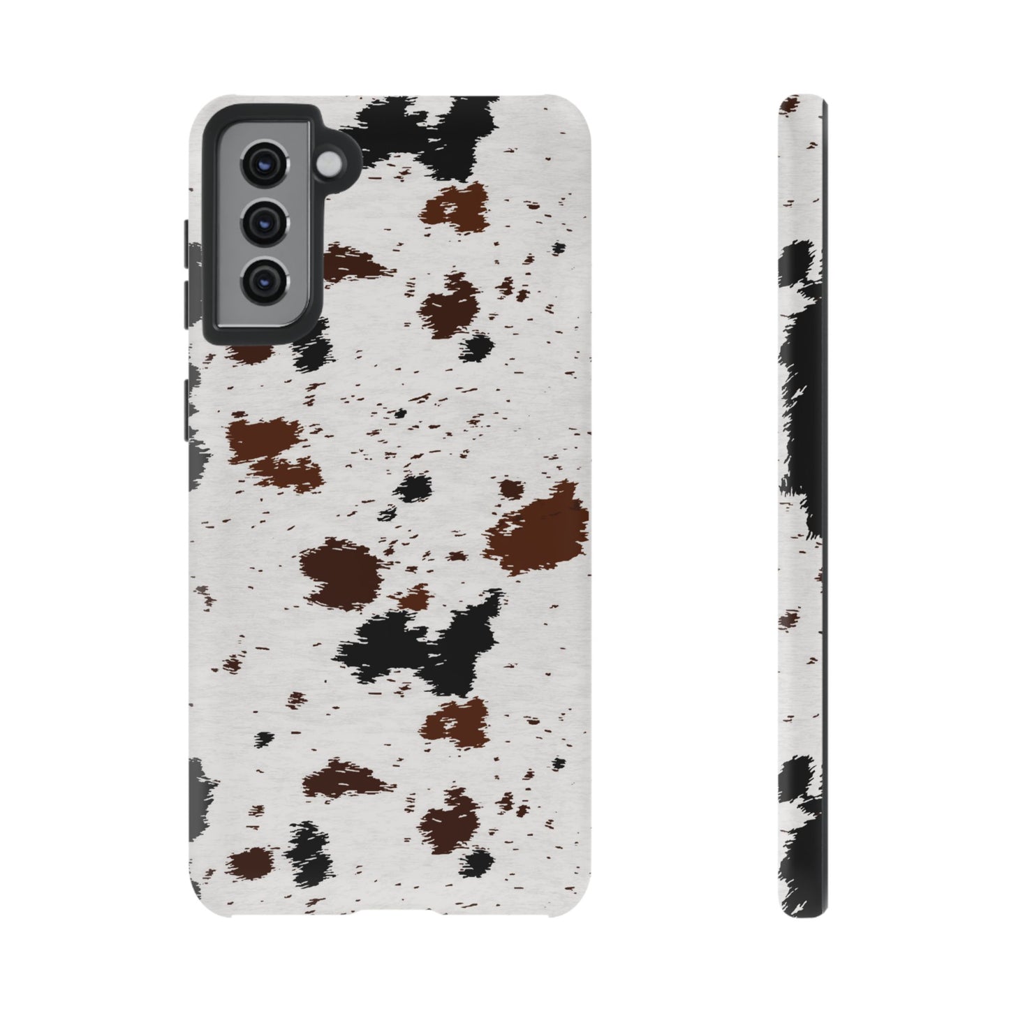 SAMSUNG Cow Print Tough Phone Case l GIFT FOR HIM AND HER