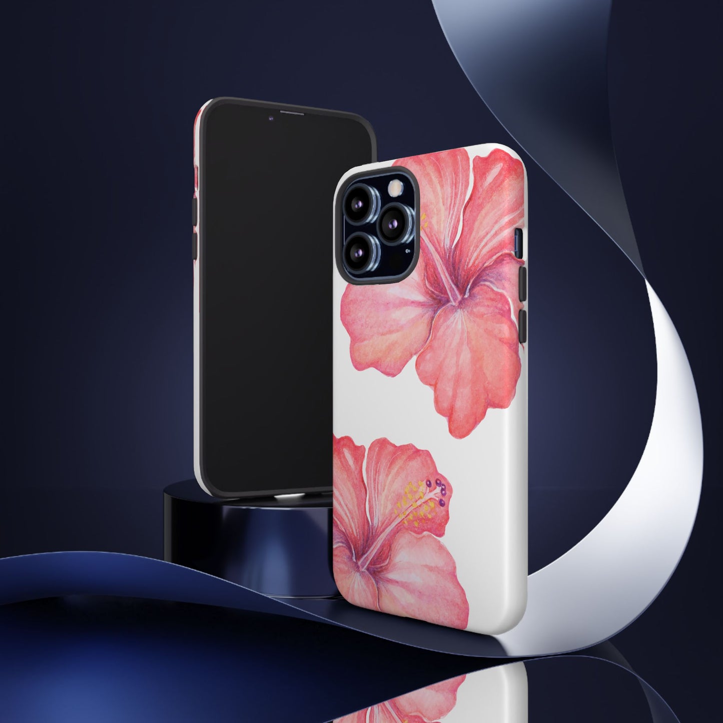 iPHONE Hibiscus Tough Case l Summer Vibe Mobile Case