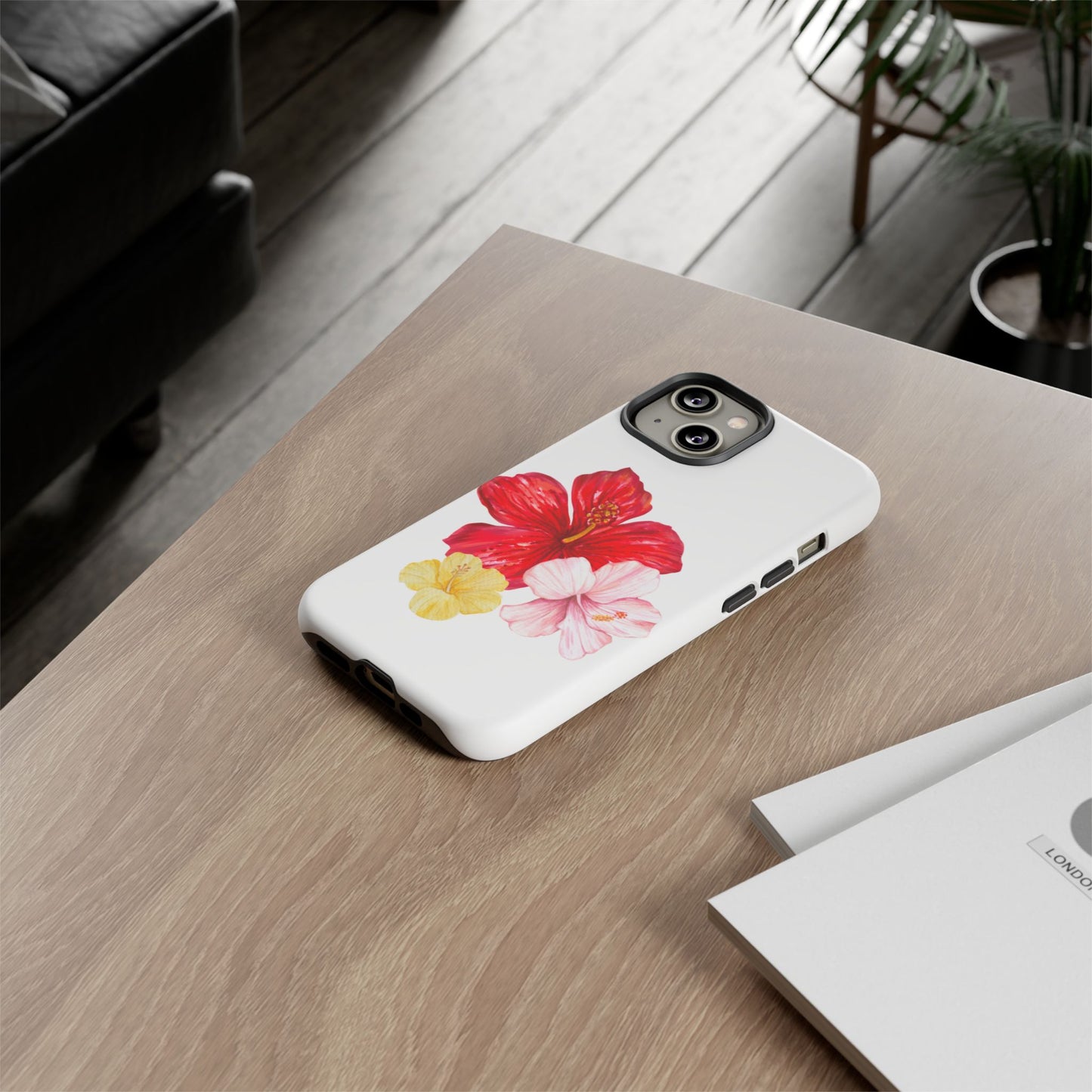 iPHONE Hibiscus Tough Cases l Tropical Vibe
