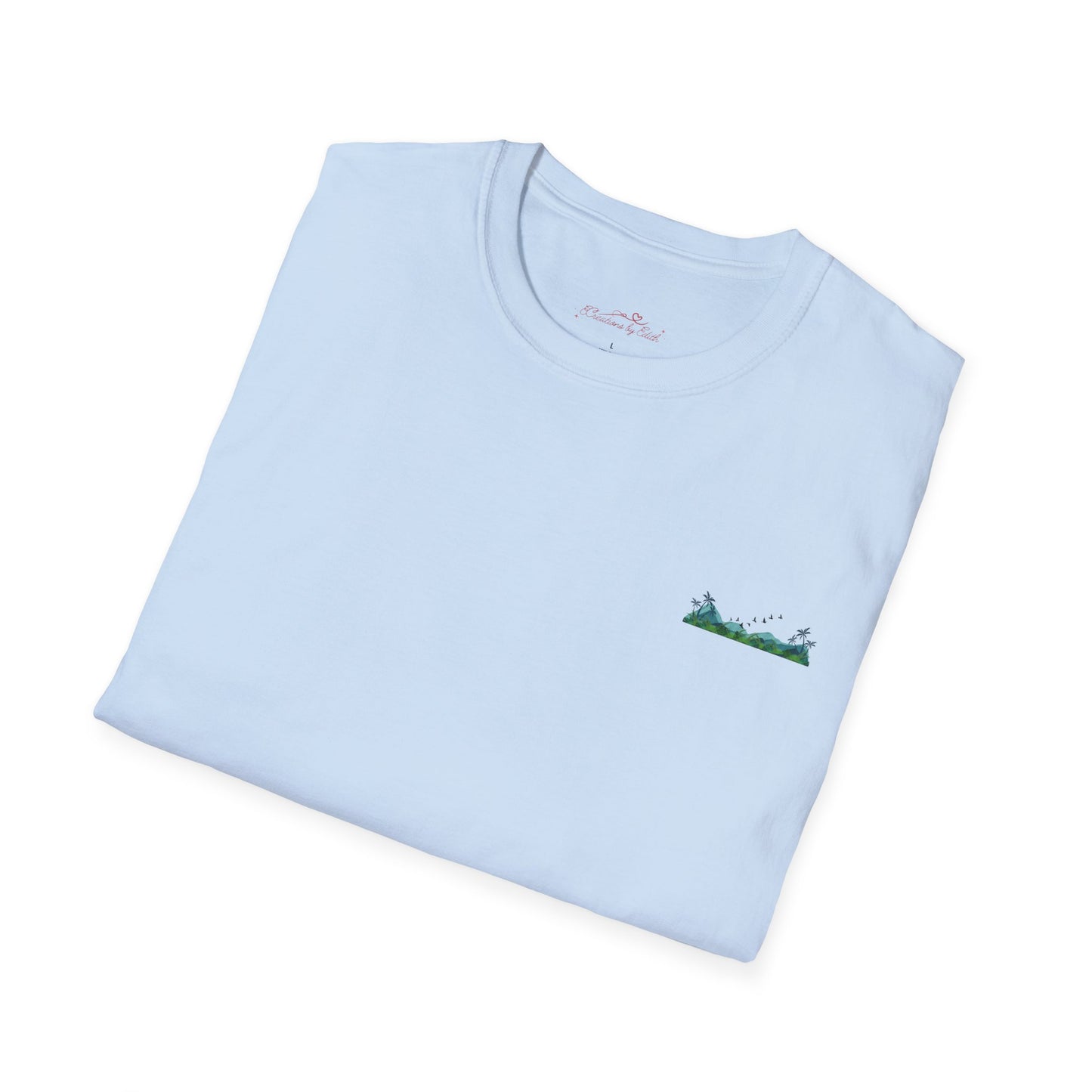 "Southern Tide" Tropical T-Shirt l Unisex Softstyle Tee, Summer Apparel