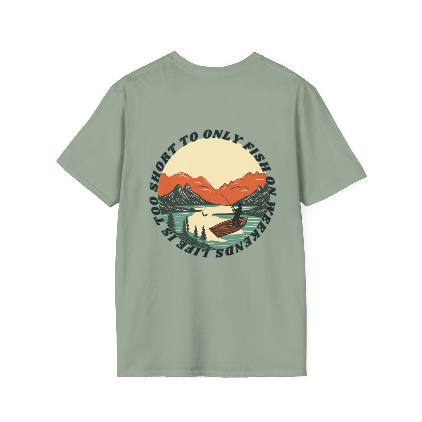Nature Lover’s Fishing T-Shirt - Perfect for Outdoor Adventures, Gift for Fishermen, Eco-Friendly Tee, Camping Apparel, Great for Dad
