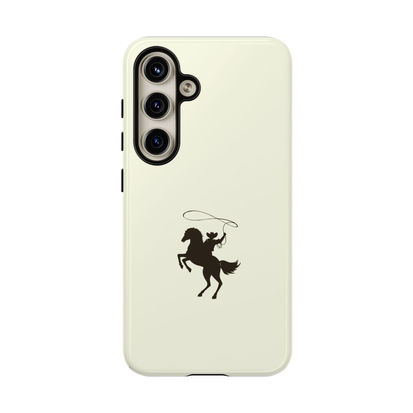 SAMSUNG Western Horse Rider Phone Case l Durable Phone Cover, Cowboy Style, Tough Case