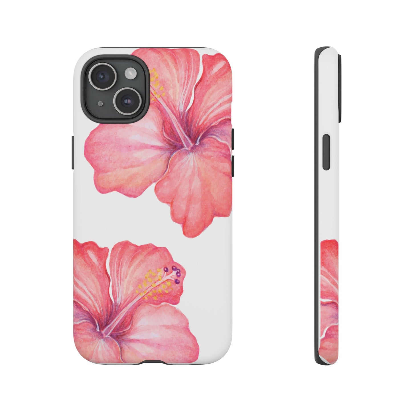 iPHONE Hibiscus Tough Case l Summer Vibe Mobile Case