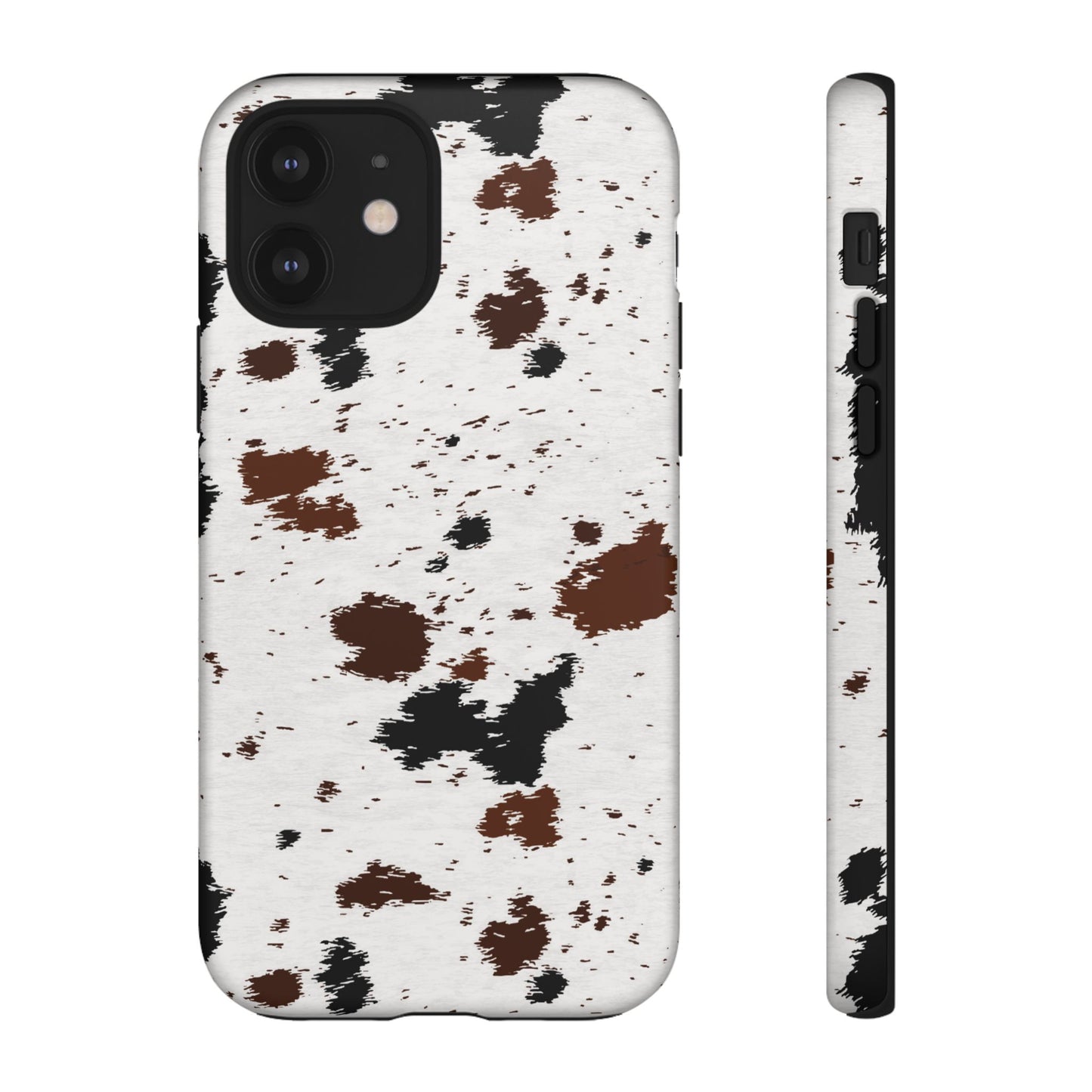 iPHONE Cow Print Tough Phone Case l GIFT FOR HIM AND HER