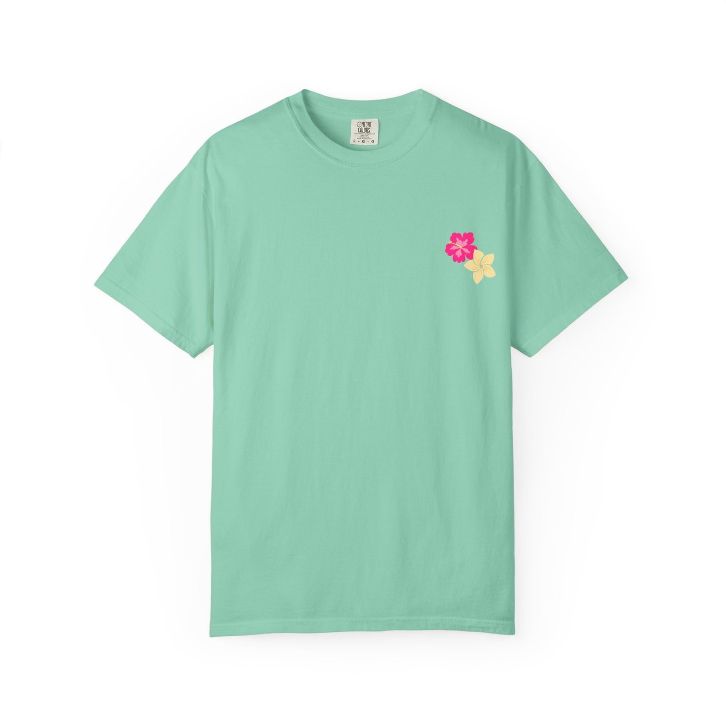 T-Shirt with Floral Print l Cheery Apparel for Summer, Casual Style