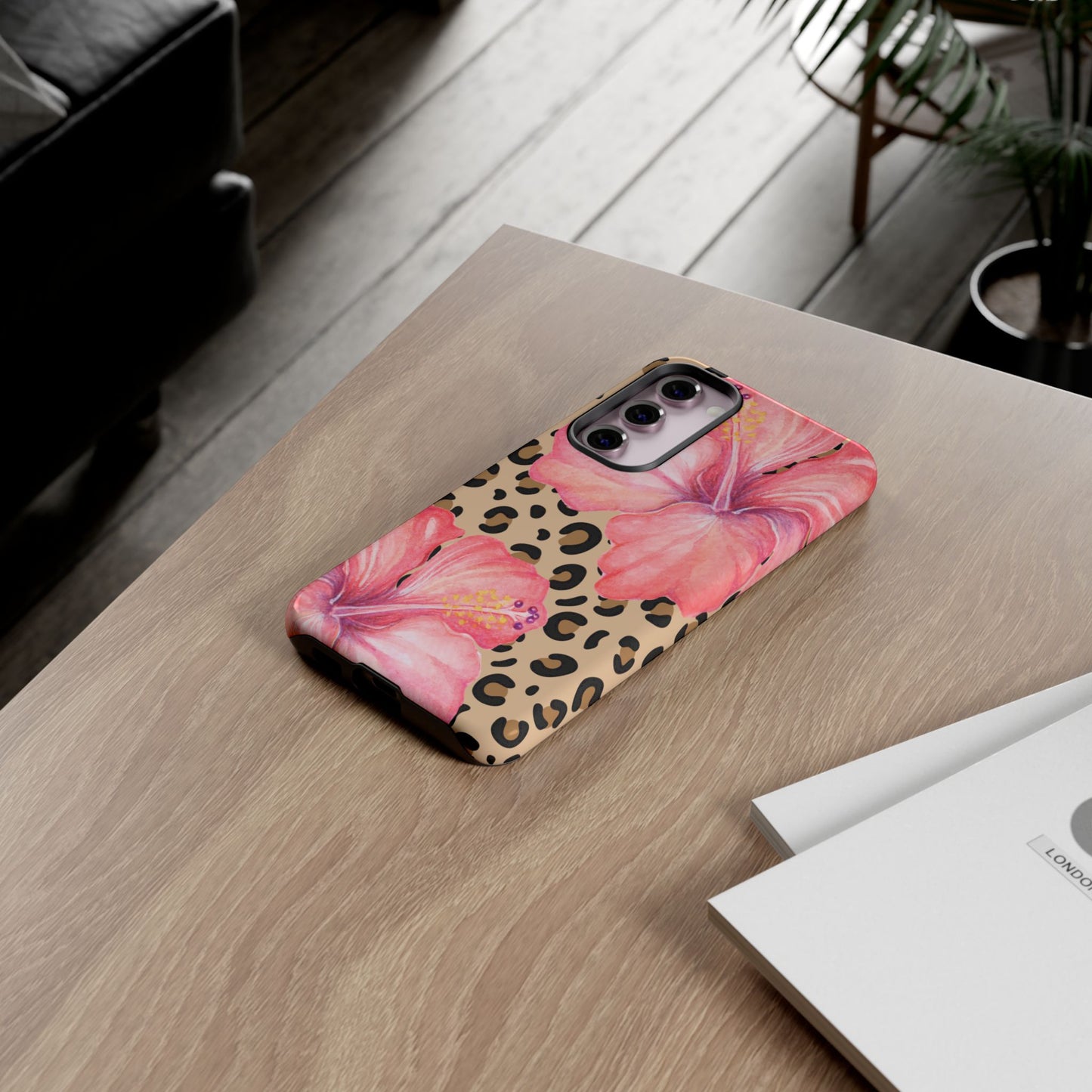 Leopard and Hibiscus SAMSUNG Tough Cases l Perfect for the Summer