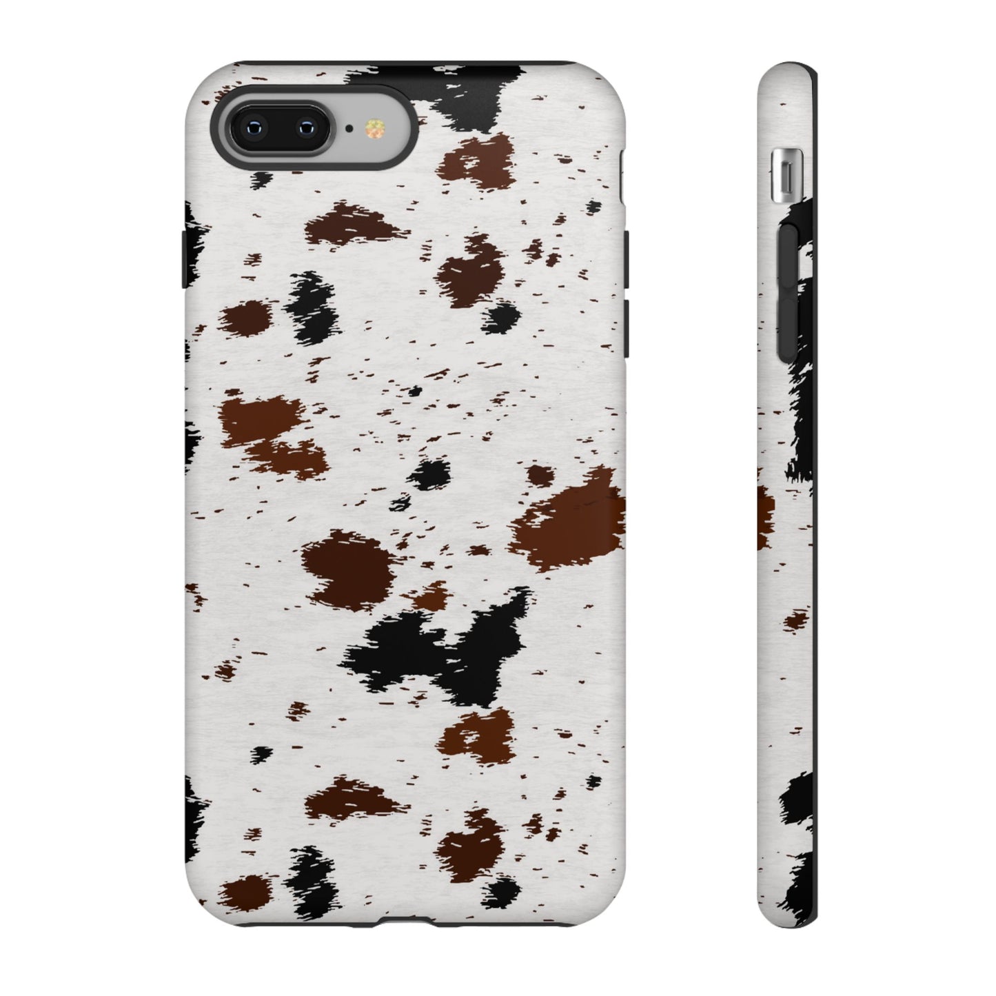iPHONE Cow Print Tough Phone Case l GIFT FOR HIM AND HER