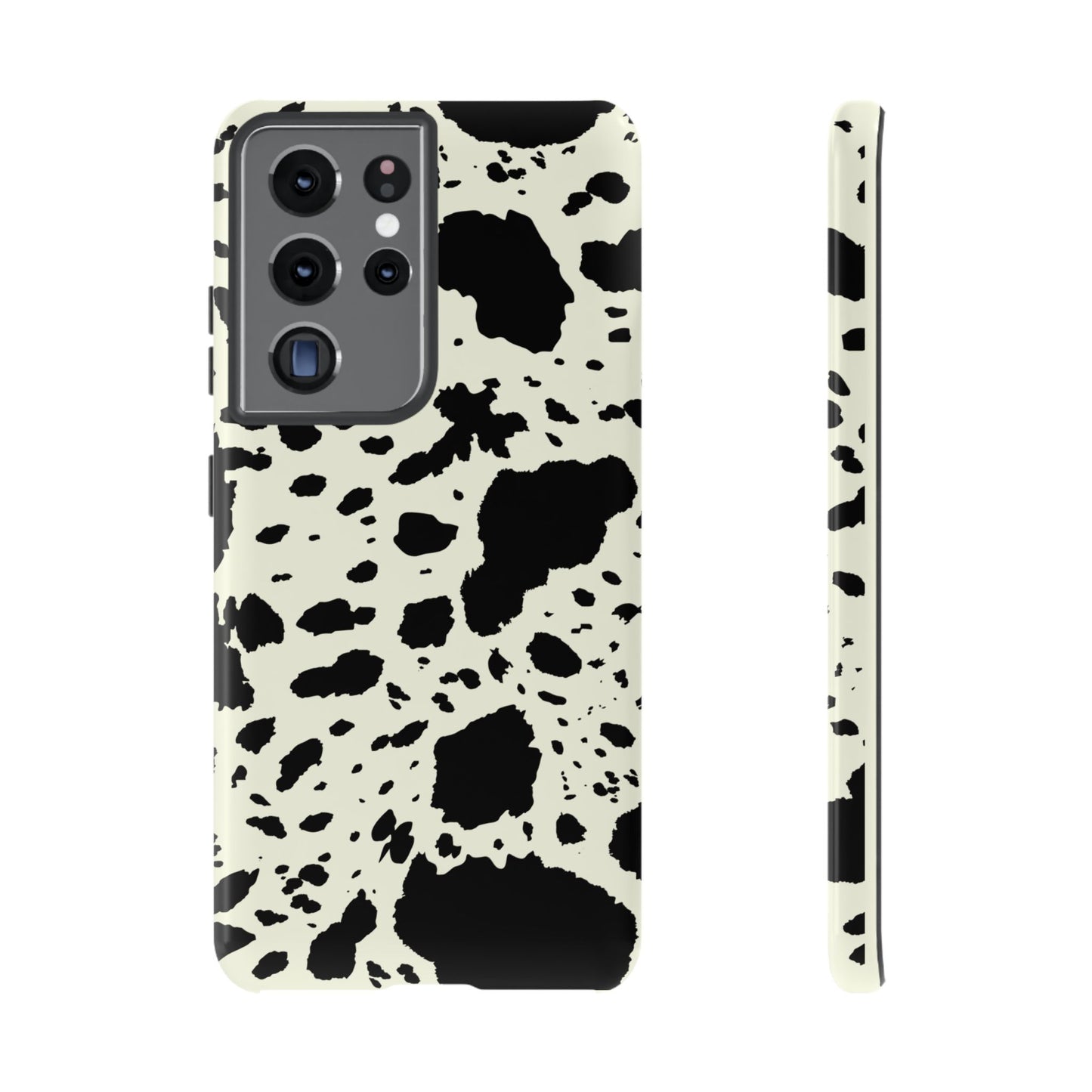 SAMSUNG Cow Print Tough Phone Cases l Durable Protection