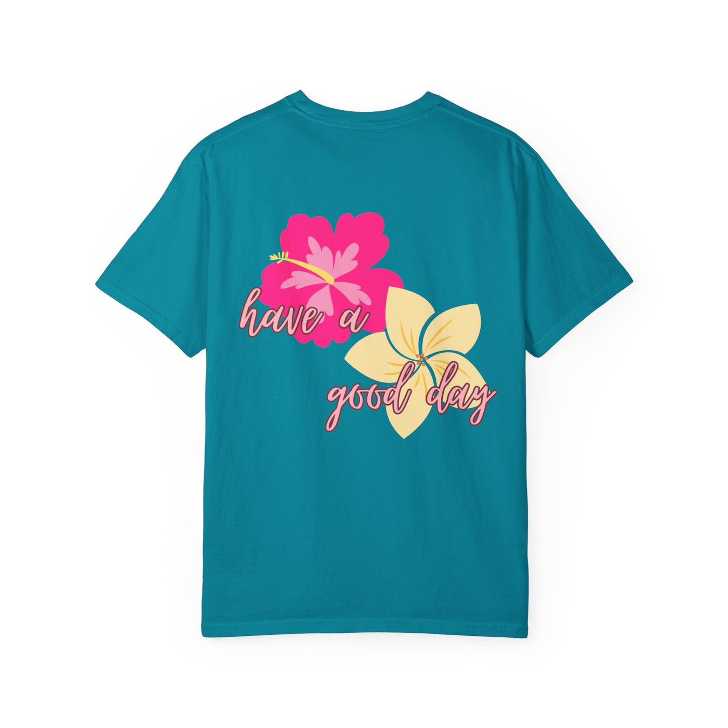 T-Shirt with Floral Print l Cheery Apparel for Summer, Casual Style