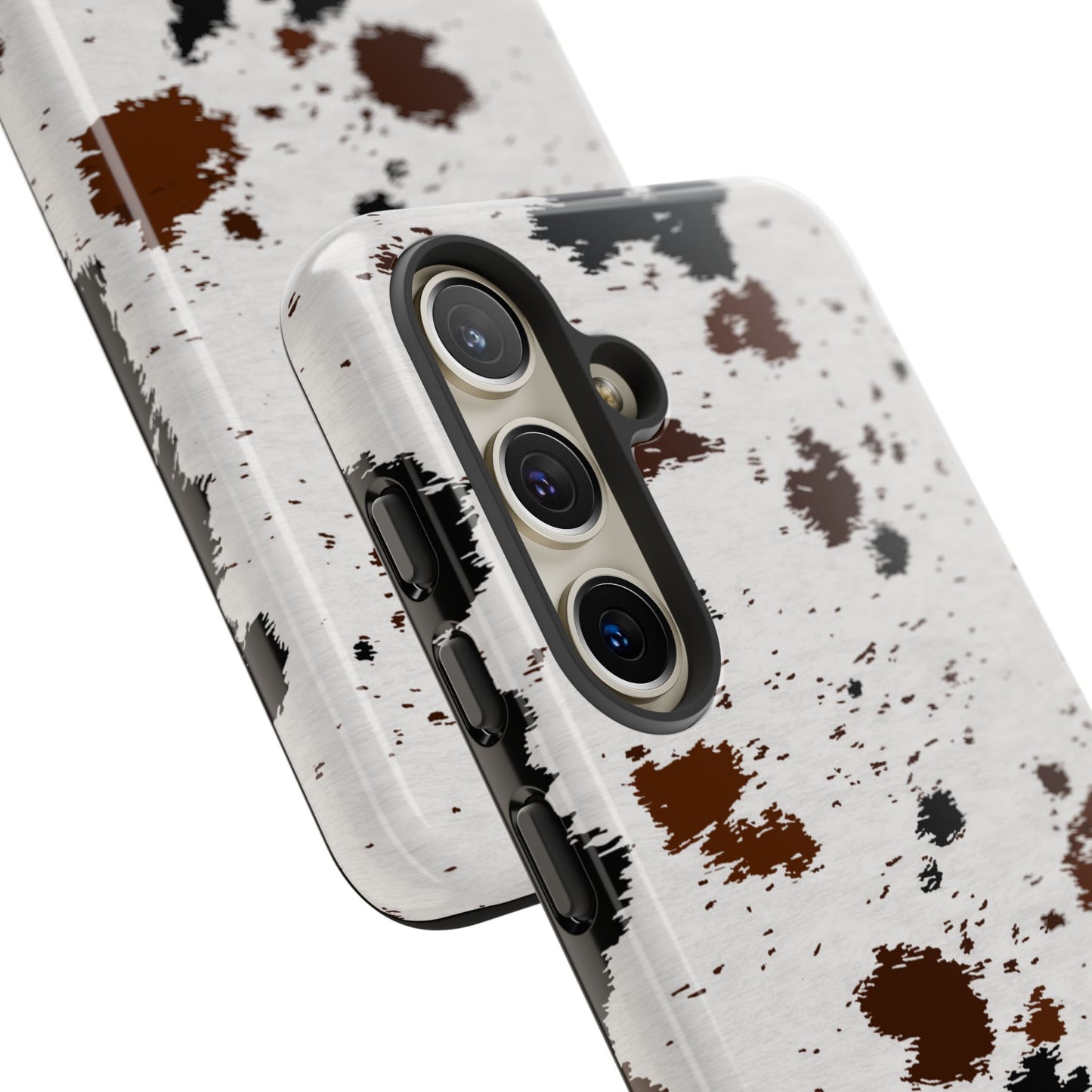 SAMSUNG Cow Print Tough Phone Case l GIFT FOR HIM AND HER