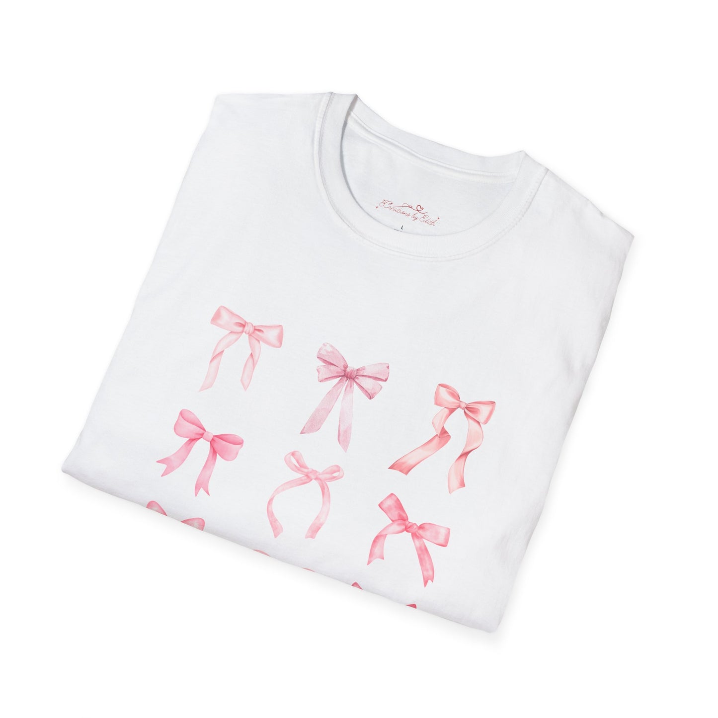 Pink Ribbon Unisex Softstyle T-Shirt | Cute & Casual Gift for All Occasions