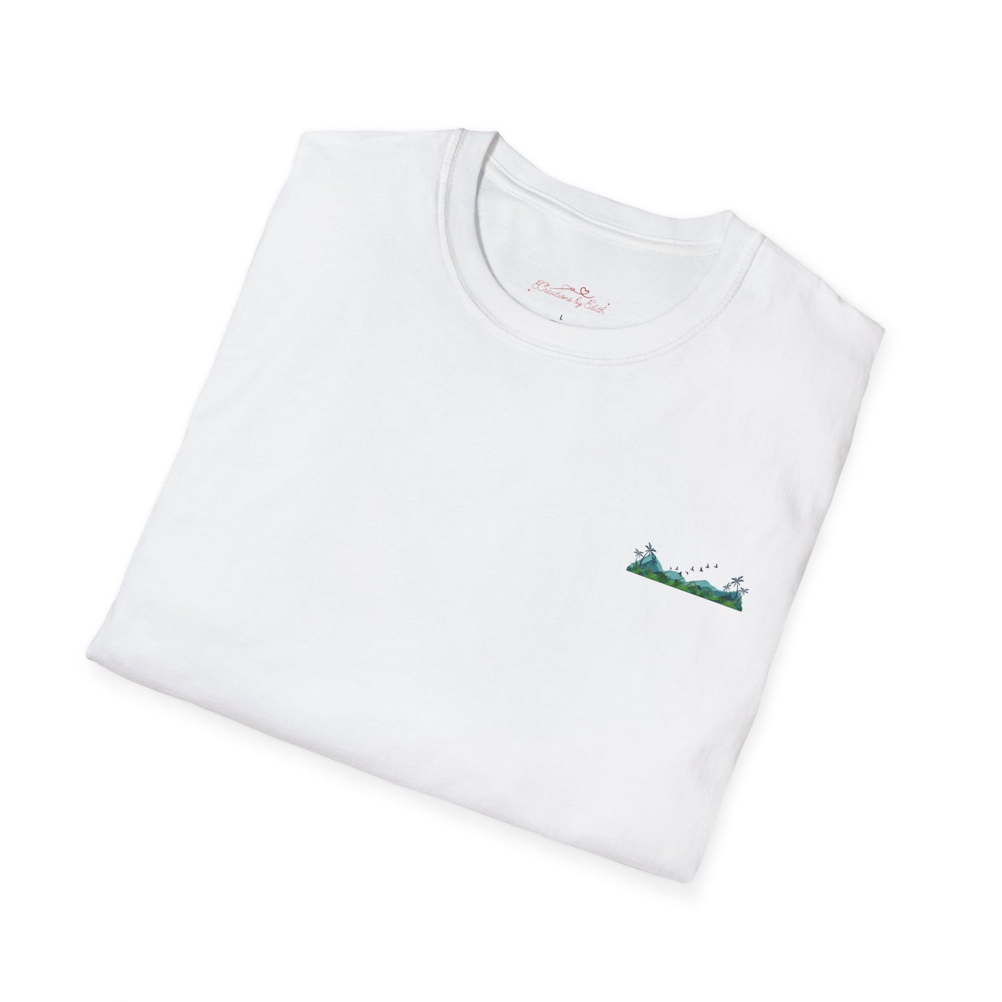 "Southern Tide" Tropical T-Shirt l Unisex Softstyle Tee, Summer Apparel