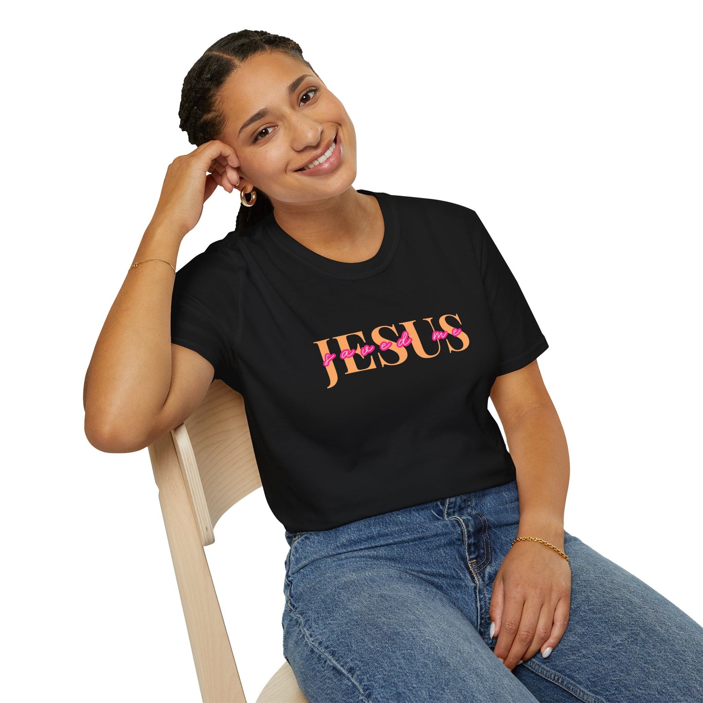 "Jesus Saved Me" - Soft Style T-Shirt l Perfect for Everyday Wear