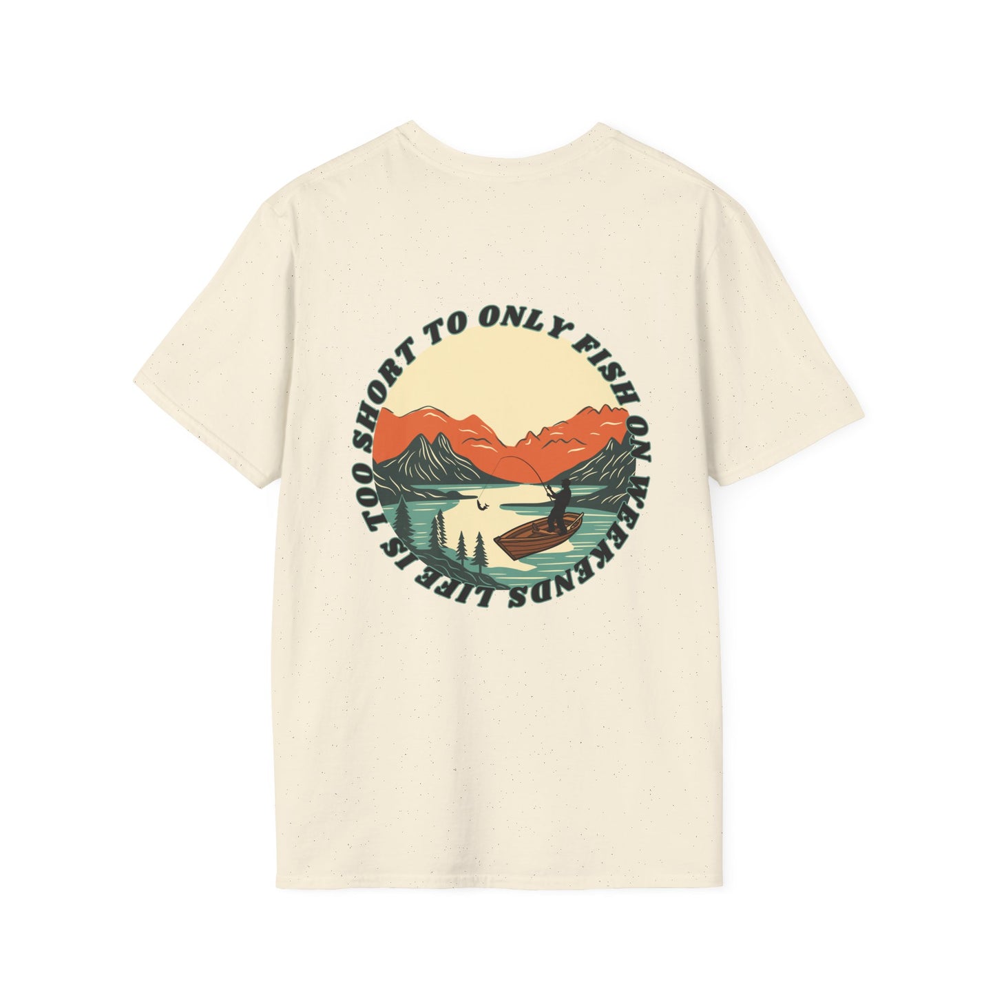 Nature Lover’s Fishing T-Shirt - Perfect for Outdoor Adventures, Gift for Fishermen, Eco-Friendly Tee, Camping Apparel, Great for Dad