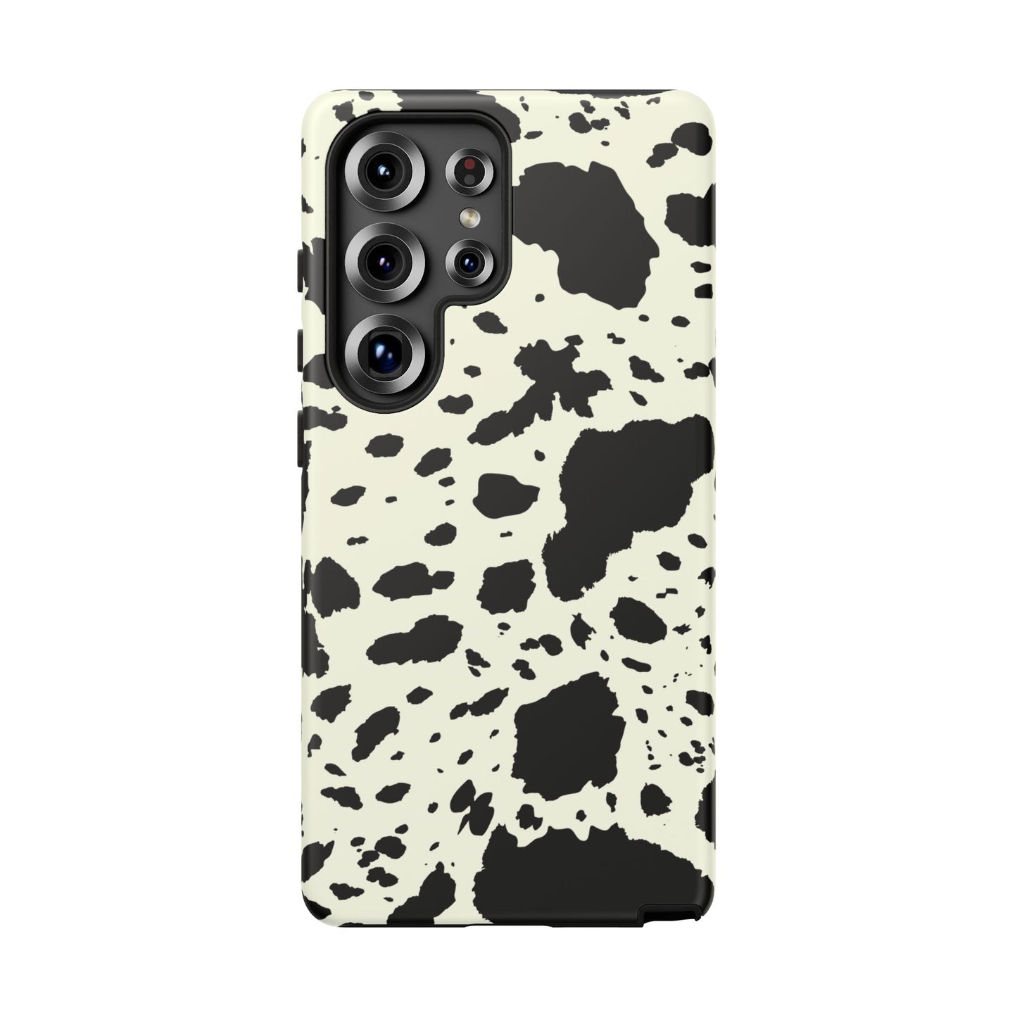 SAMSUNG Cow Print Tough Phone Cases l Durable Protection