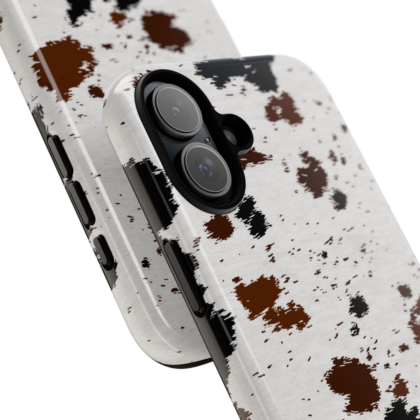 iPHONE Cow Print Tough Phone Case l GIFT FOR HIM AND HER