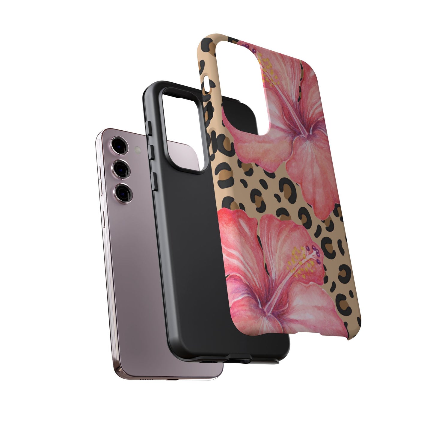 Leopard and Hibiscus SAMSUNG Tough Cases l Perfect for the Summer