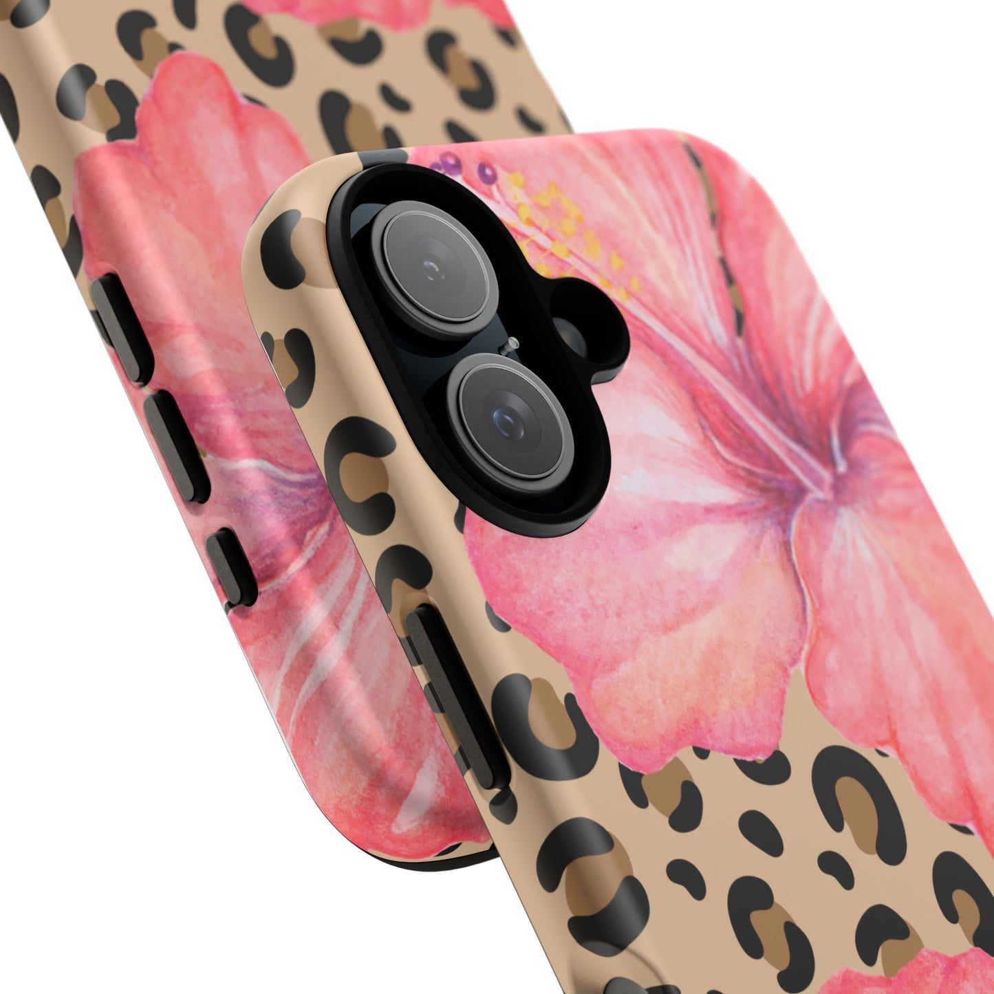 Leopard and Hibiscus iPHONE Tough Cases l Perfect for the Summer