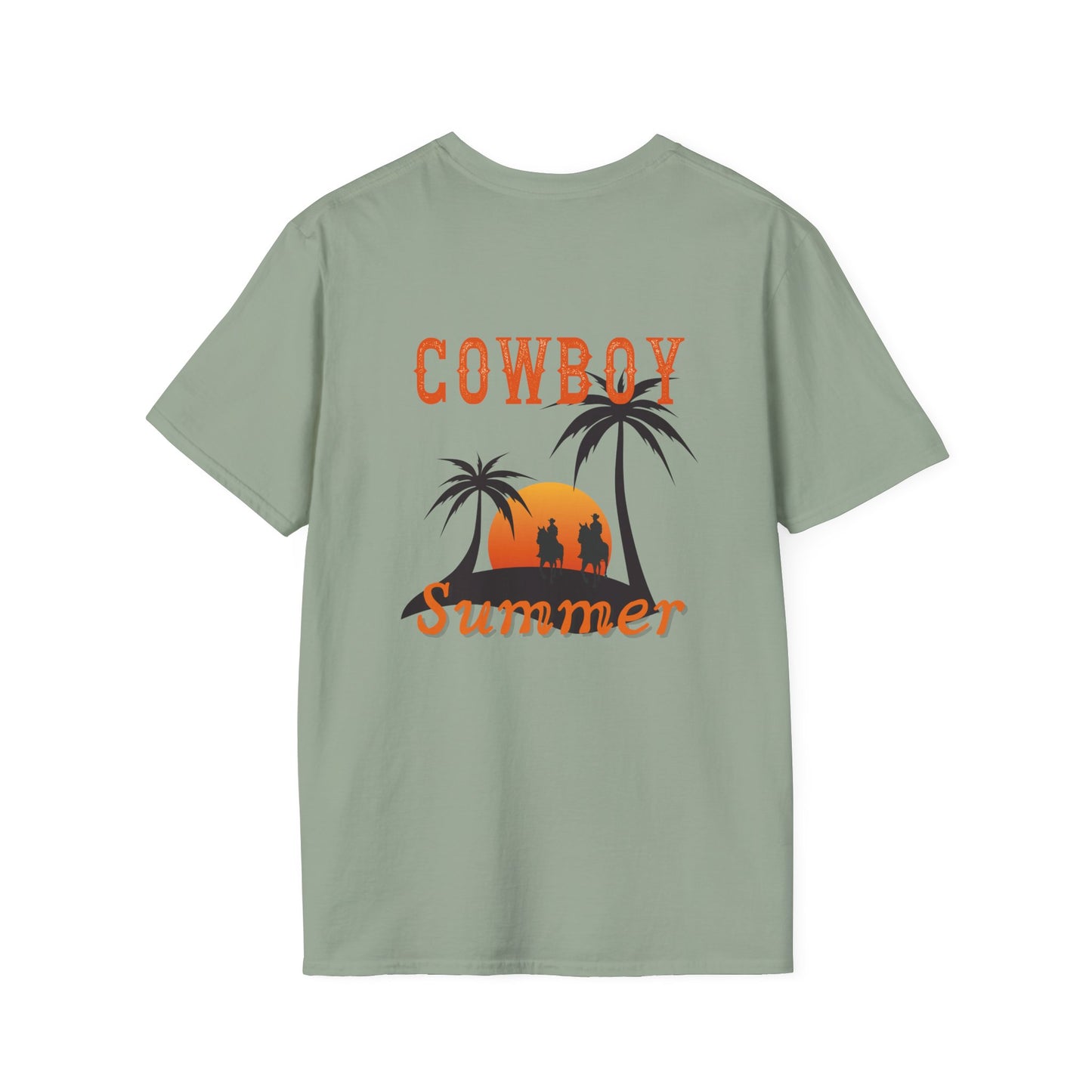 Cowboy Summer Softstyle T-Shirt MADE FOR HIM