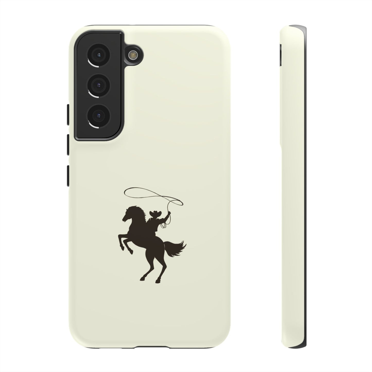 SAMSUNG Western Horse Rider Phone Case l Durable Phone Cover, Cowboy Style, Tough Case