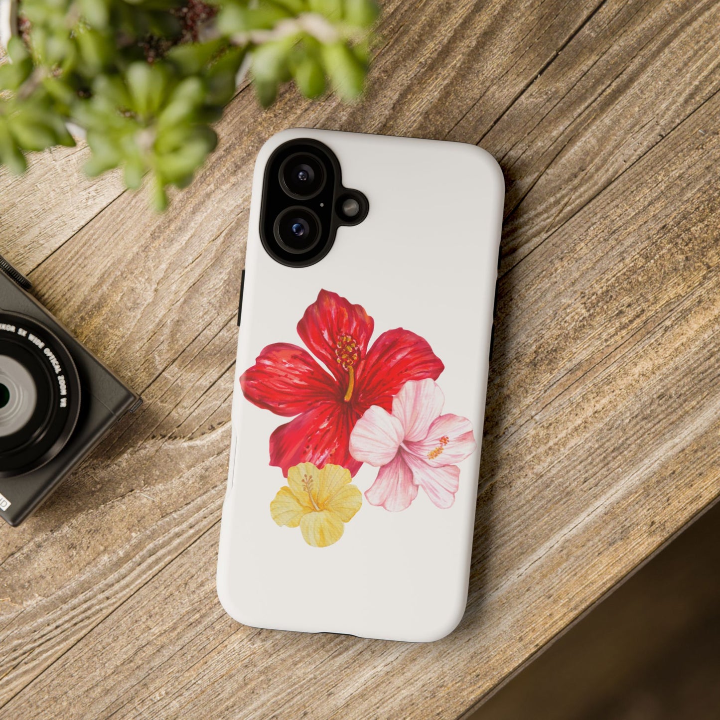 iPHONE Hibiscus Tough Cases l Tropical Vibe