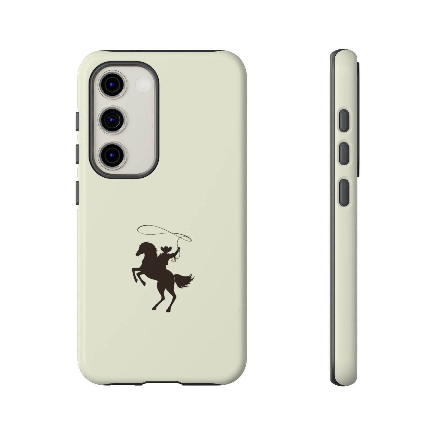 SAMSUNG Western Horse Rider Phone Case l Durable Phone Cover, Cowboy Style, Tough Case
