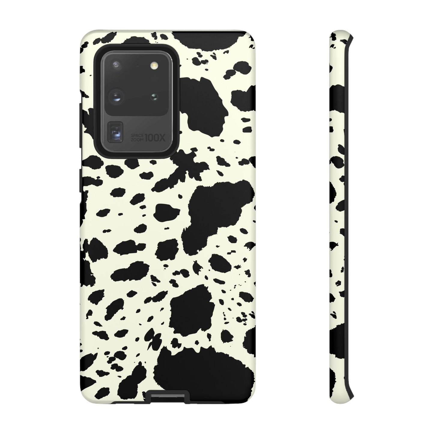 SAMSUNG Cow Print Tough Phone Cases l Durable Protection