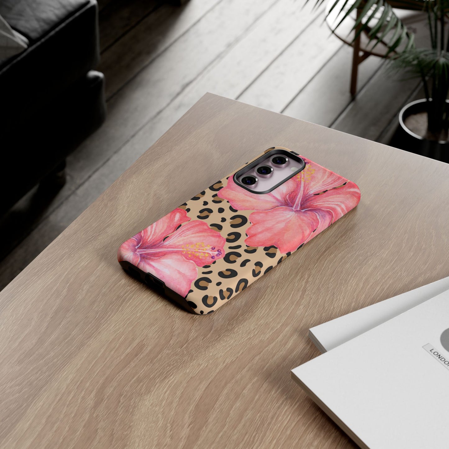 Leopard and Hibiscus SAMSUNG Tough Cases l Perfect for the Summer