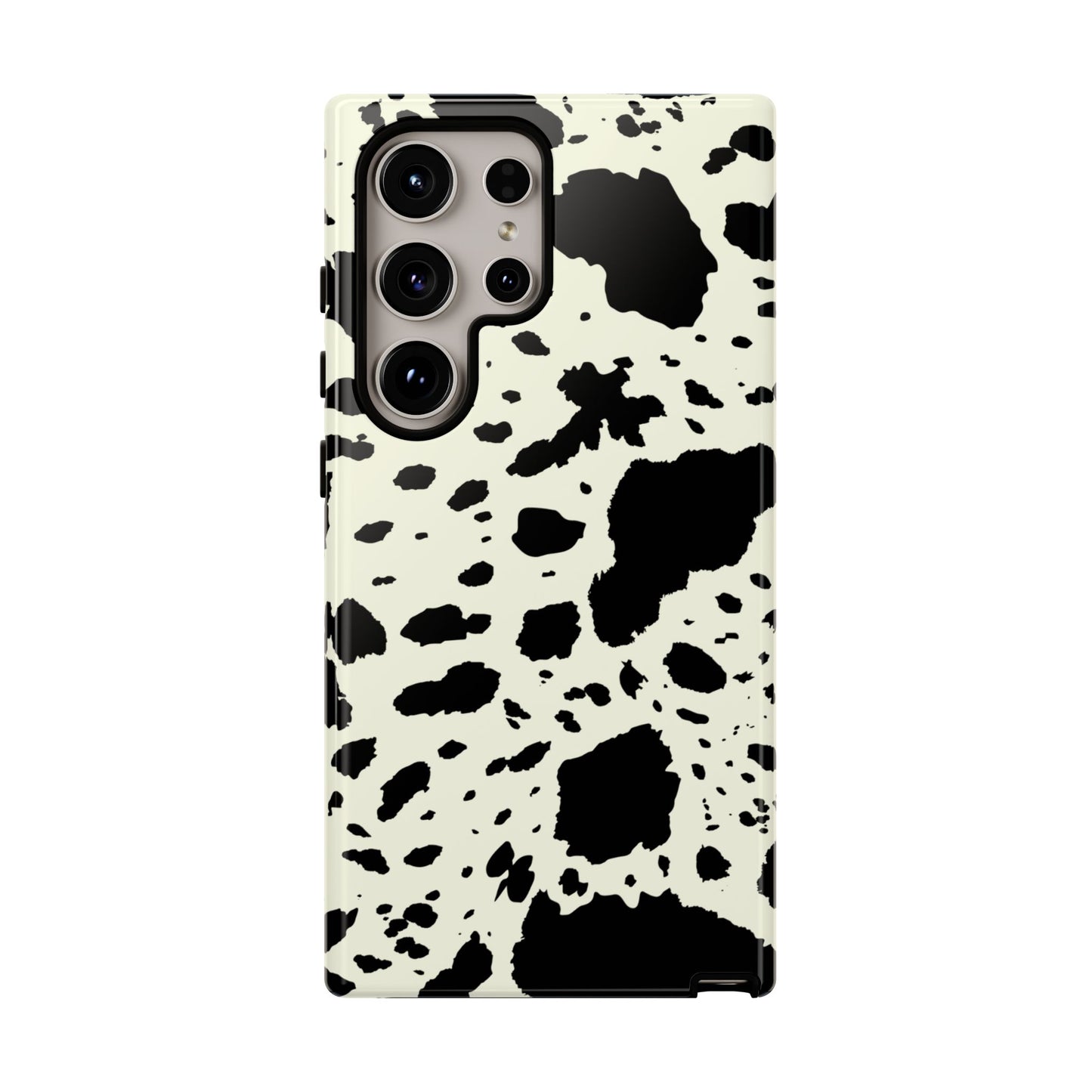 SAMSUNG Cow Print Tough Phone Cases l Durable Protection