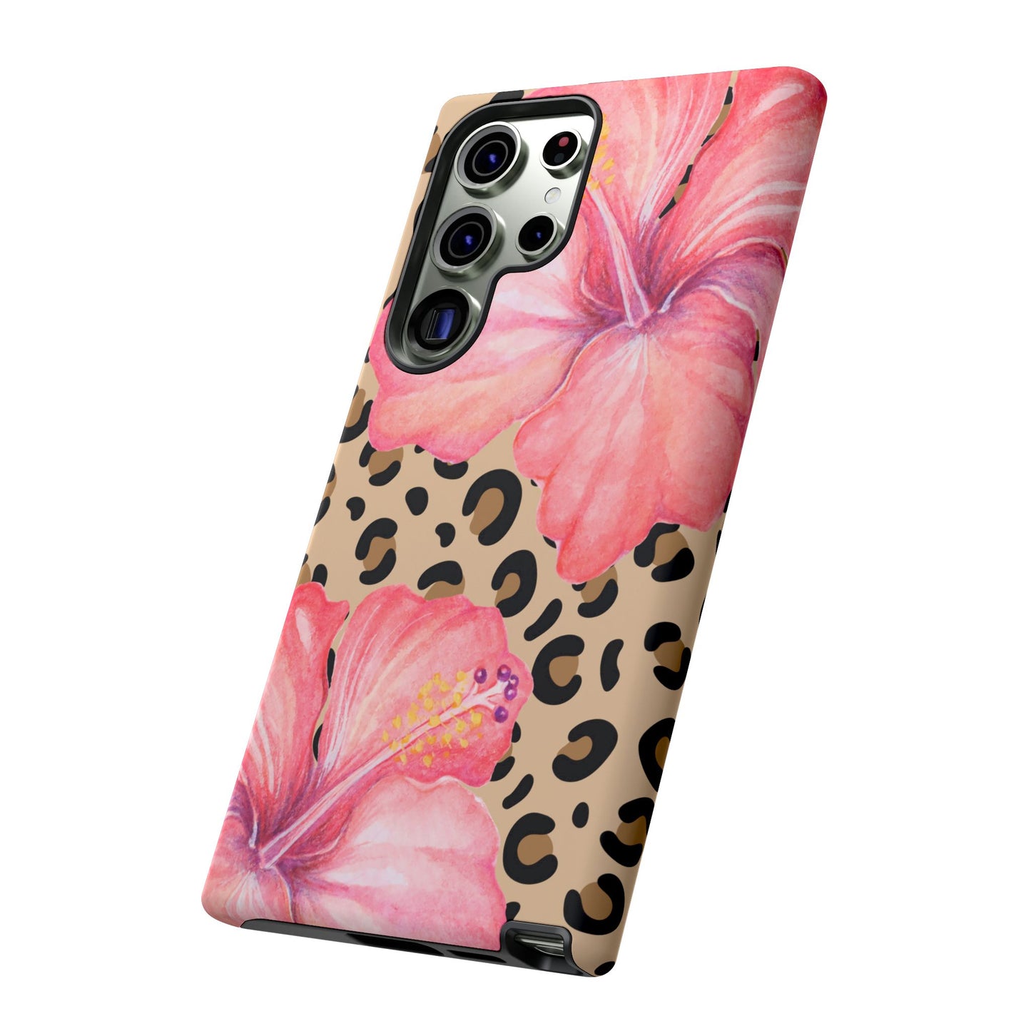 Leopard and Hibiscus SAMSUNG Tough Cases l Perfect for the Summer