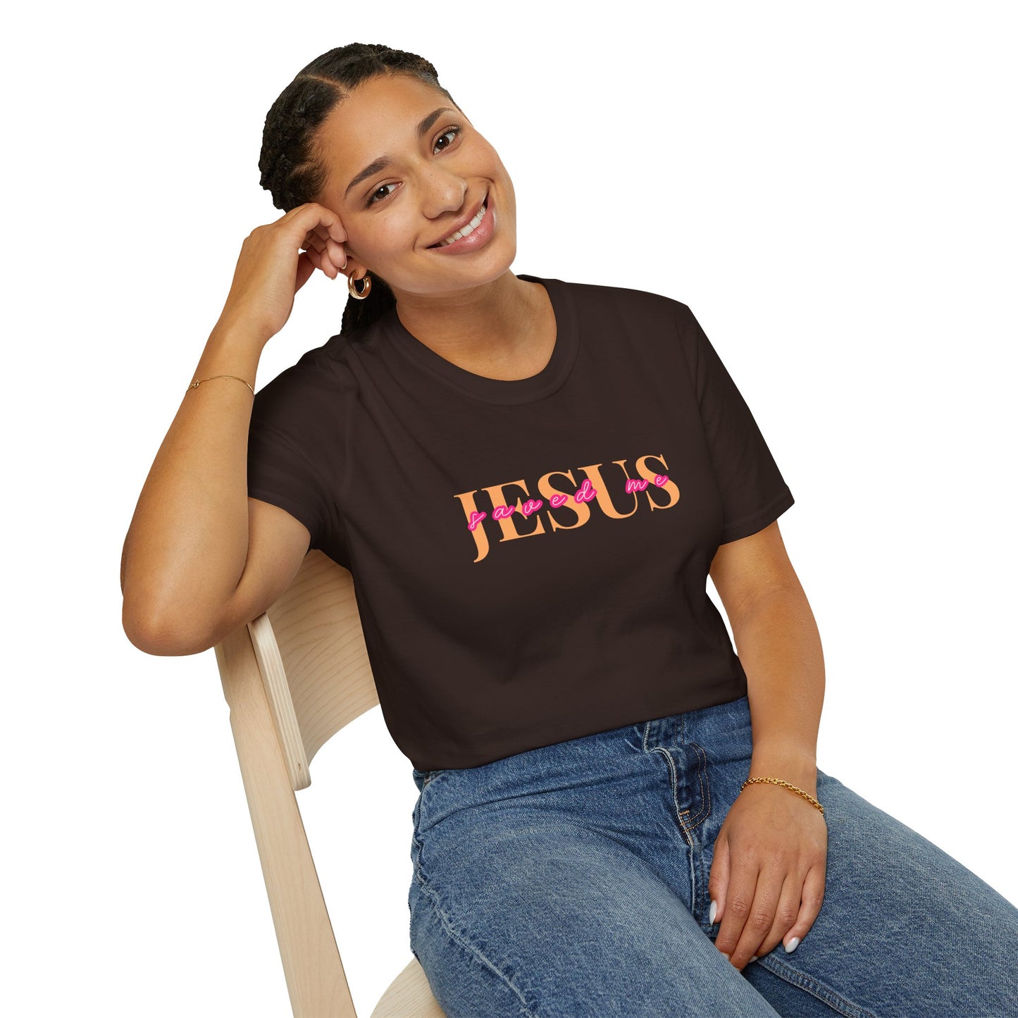 "Jesus Saved Me" - Soft Style T-Shirt l Perfect for Everyday Wear