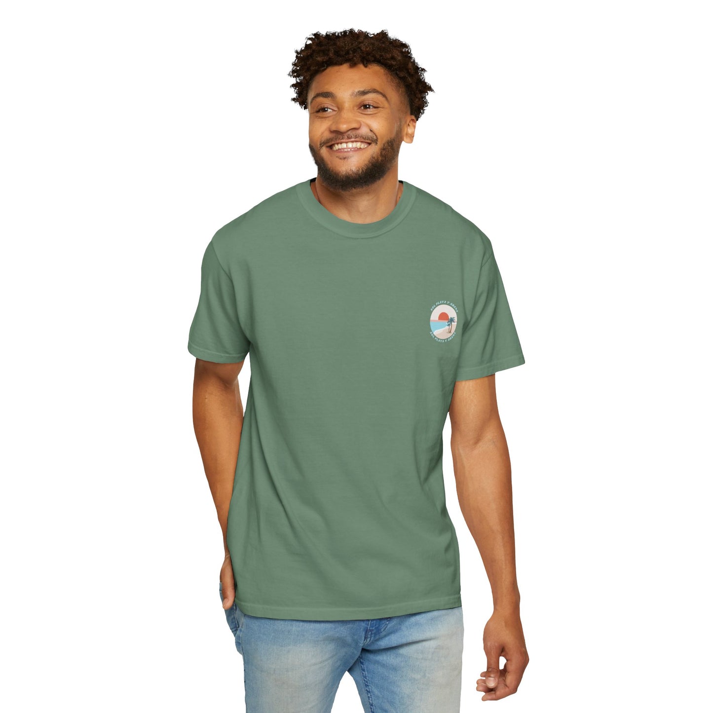 "Sol, Playa, y Arena" Beach Vibe T-Shirt Summer Apparel l Unisex Casual Wear