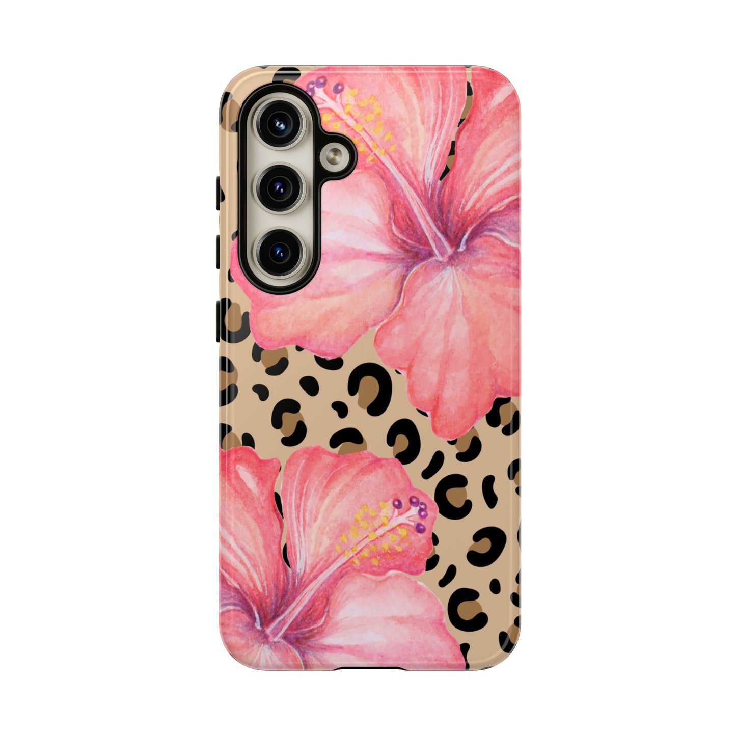 Leopard and Hibiscus SAMSUNG Tough Cases l Perfect for the Summer