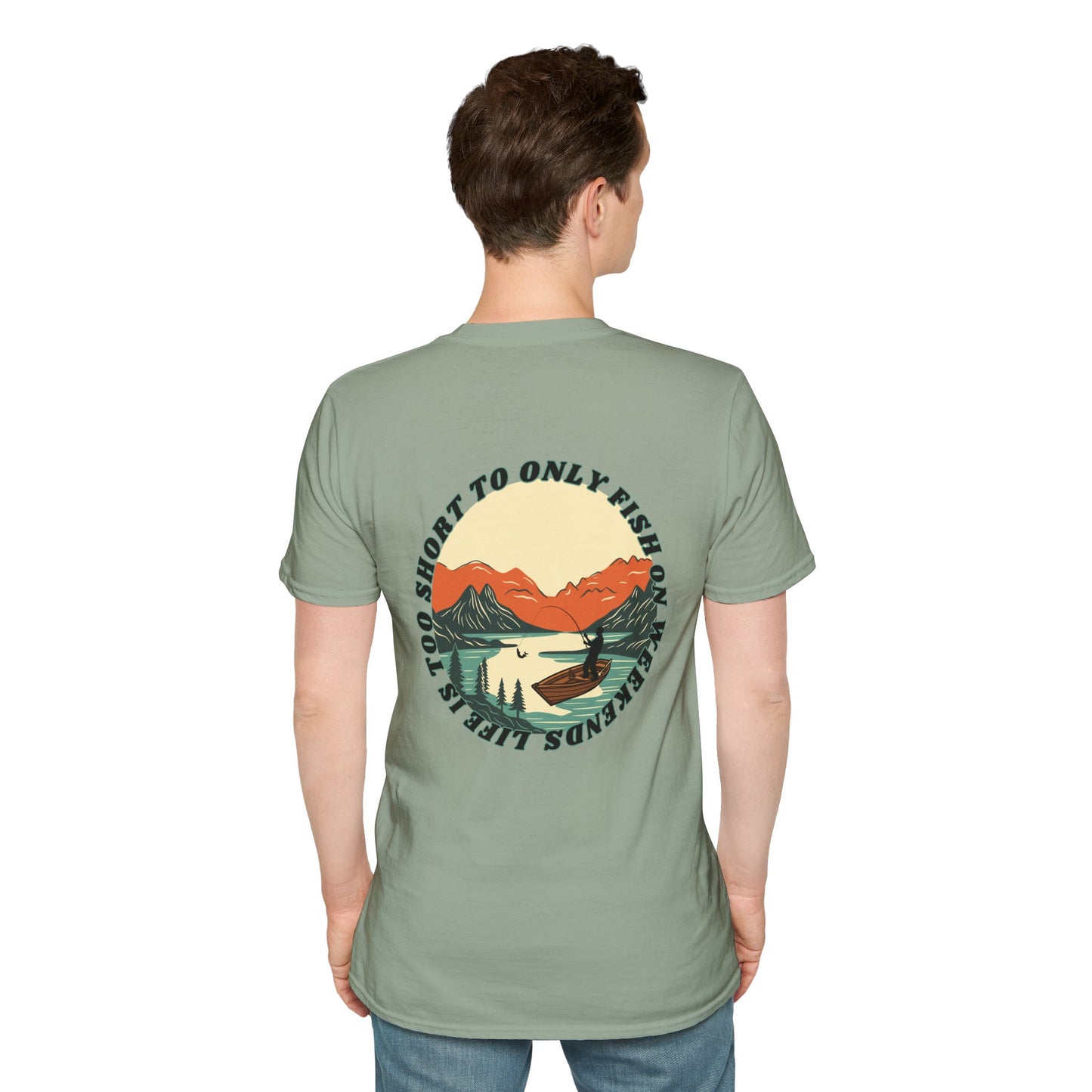 Nature Lover’s Fishing T-Shirt - Perfect for Outdoor Adventures, Gift for Fishermen, Eco-Friendly Tee, Camping Apparel, Great for Dad