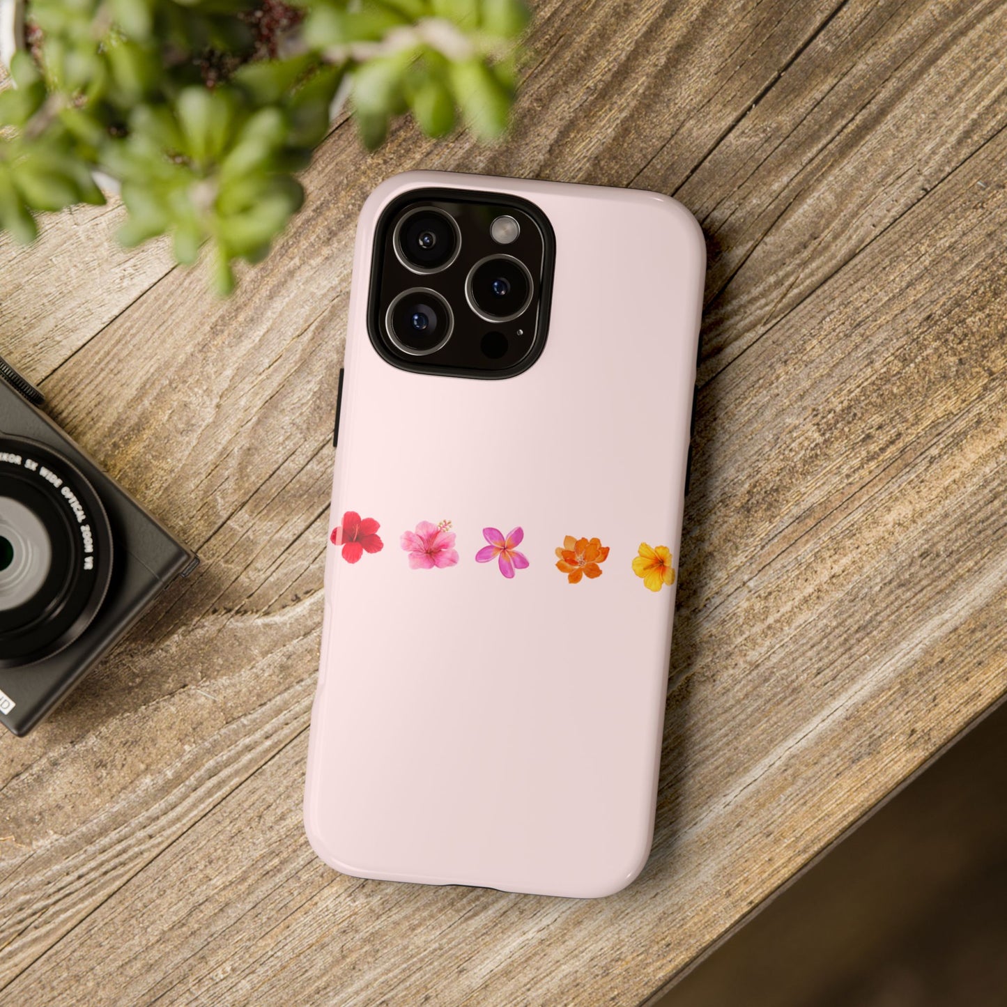 iPHONE Flower-Patterned Phone Case l Tough Cases for Women