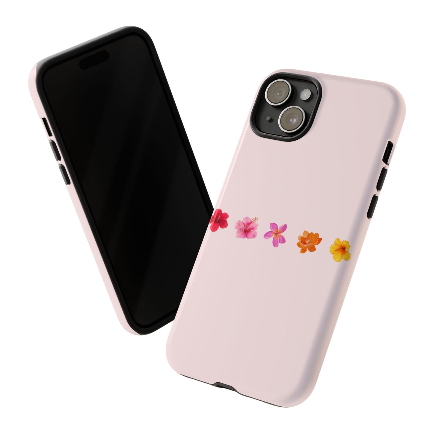 iPHONE Flower-Patterned Phone Case l Tough Cases for Women