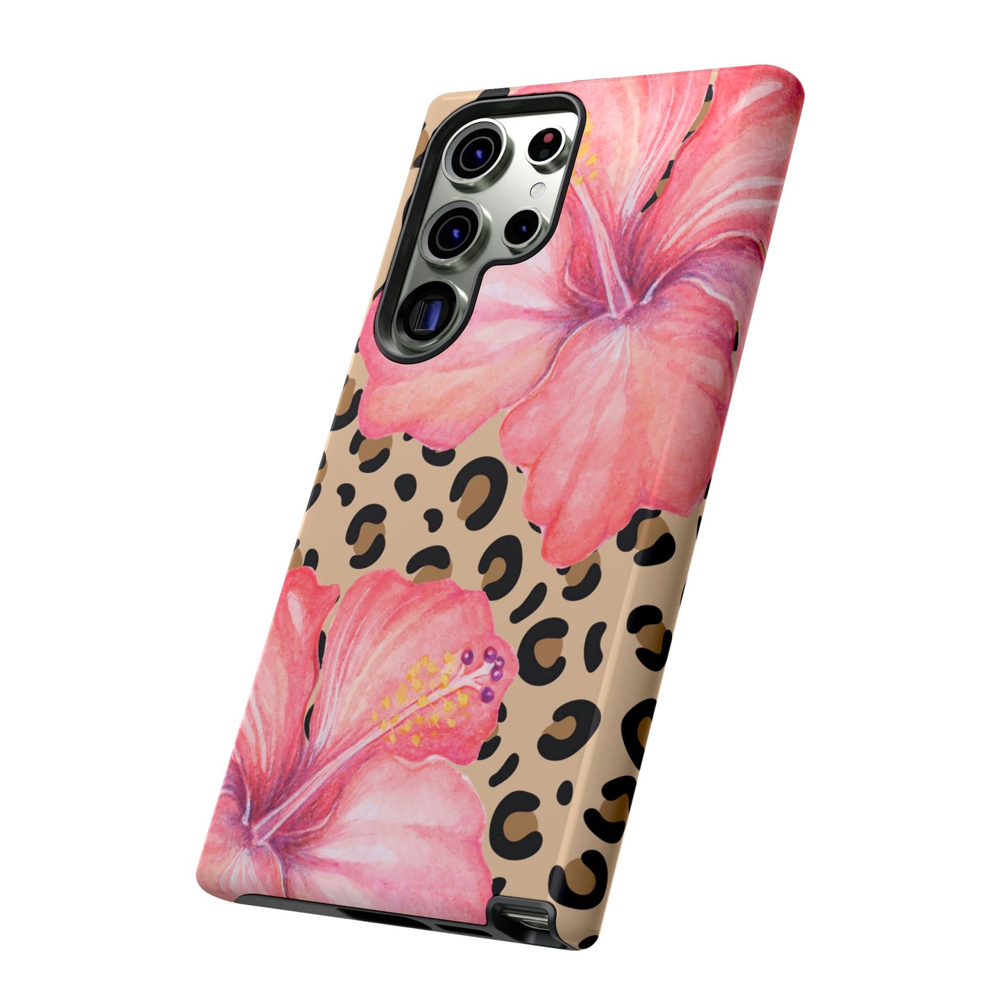 Leopard and Hibiscus SAMSUNG Tough Cases l Perfect for the Summer