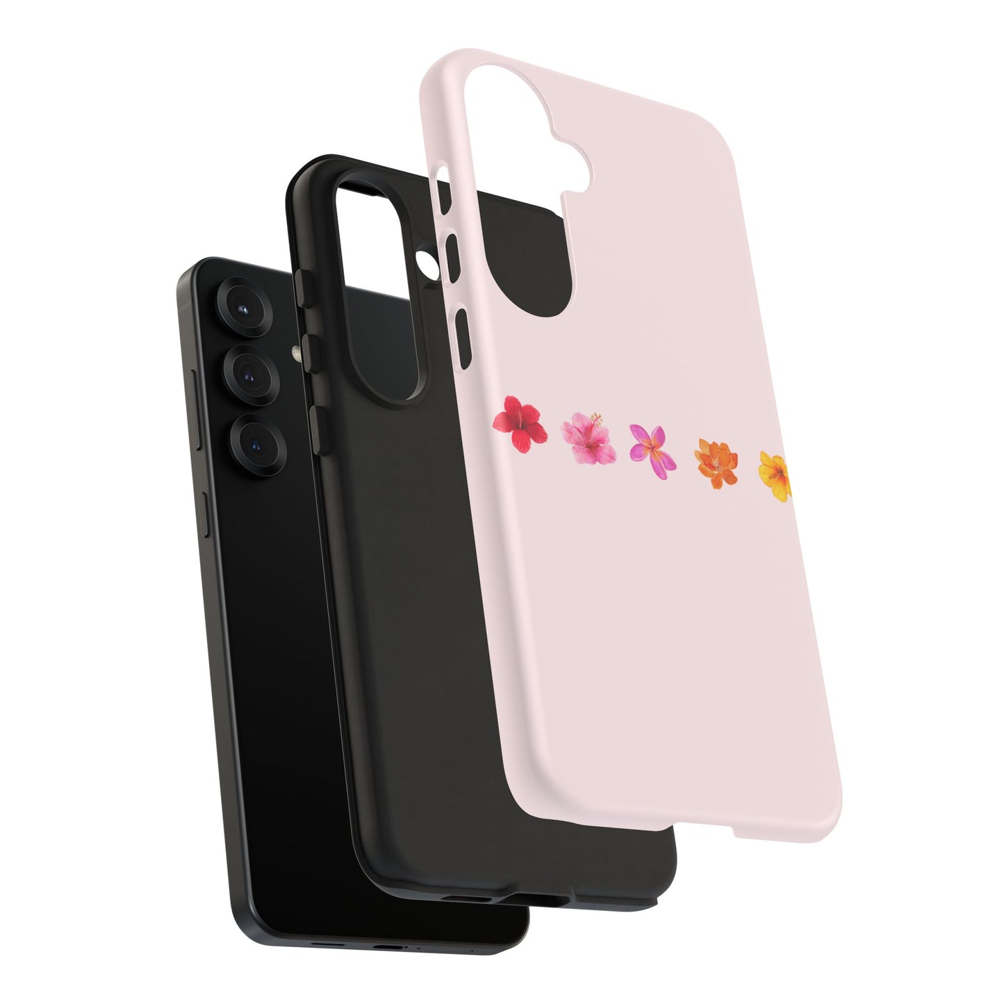 SAMSUNG Flower-Patterned Phone Case l Tough Cases for Women