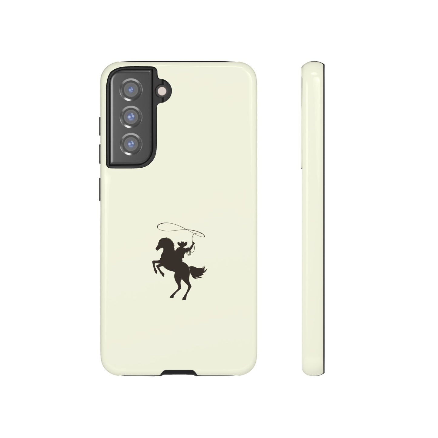 SAMSUNG Western Horse Rider Phone Case l Durable Phone Cover, Cowboy Style, Tough Case