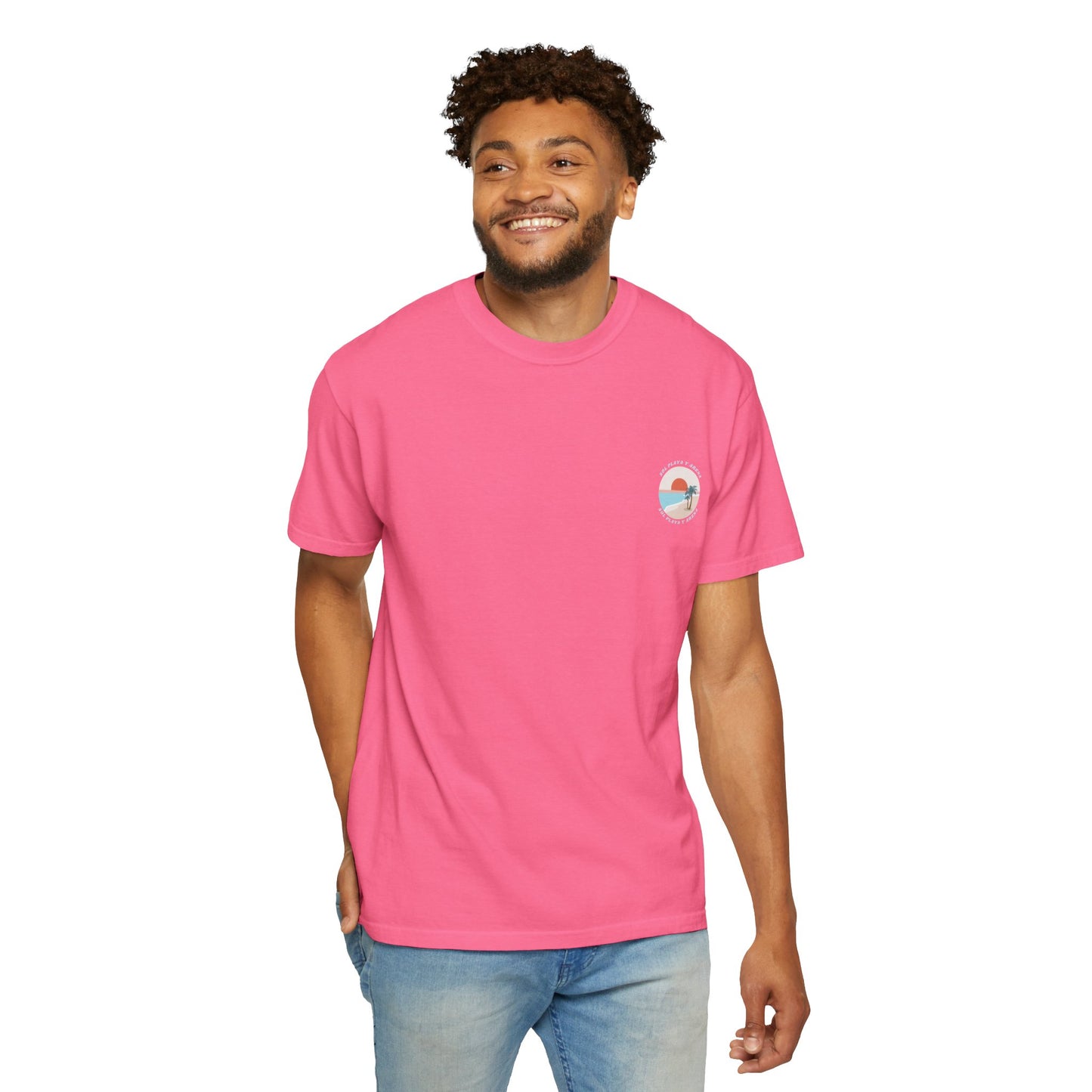 "Sol, Playa, y Arena" Beach Vibe T-Shirt Summer Apparel l Unisex Casual Wear