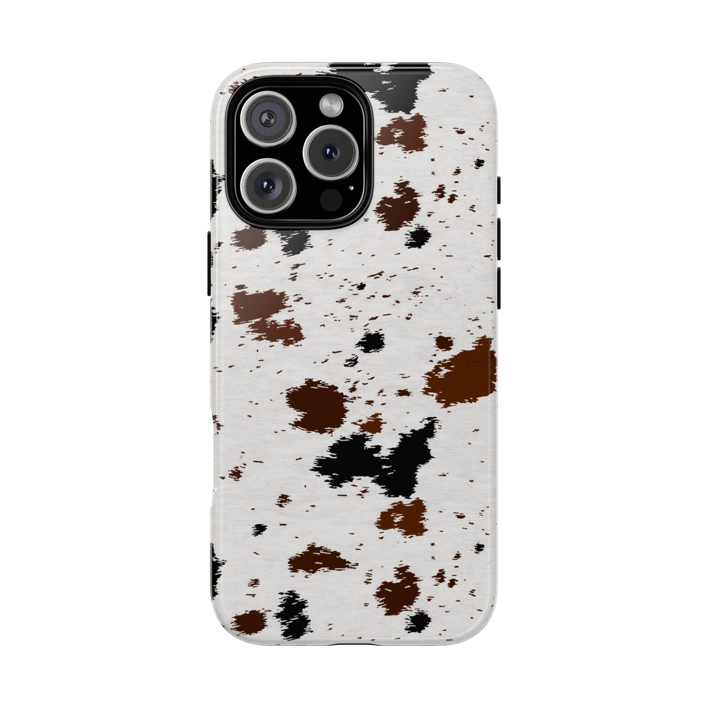 iPHONE Cow Print Tough Phone Case l GIFT FOR HIM AND HER
