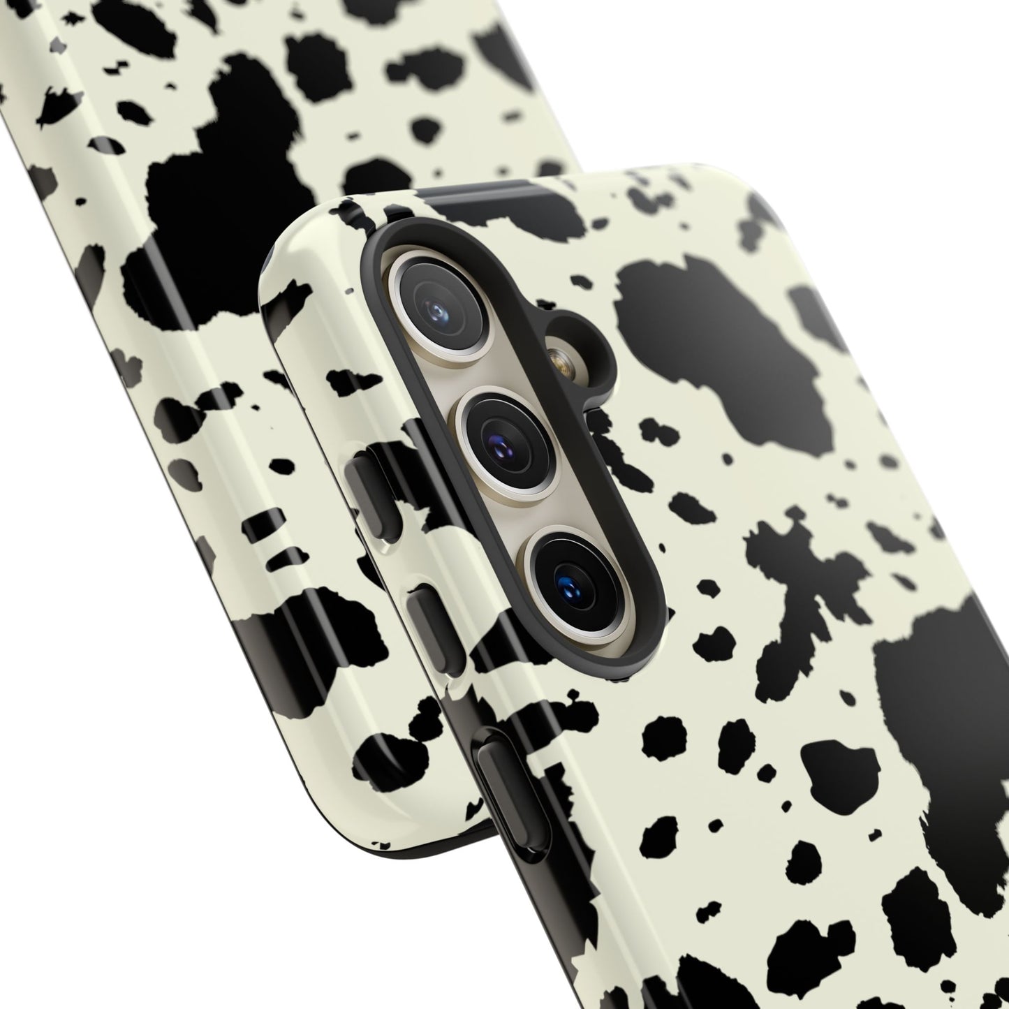 SAMSUNG Cow Print Tough Phone Cases l Durable Protection
